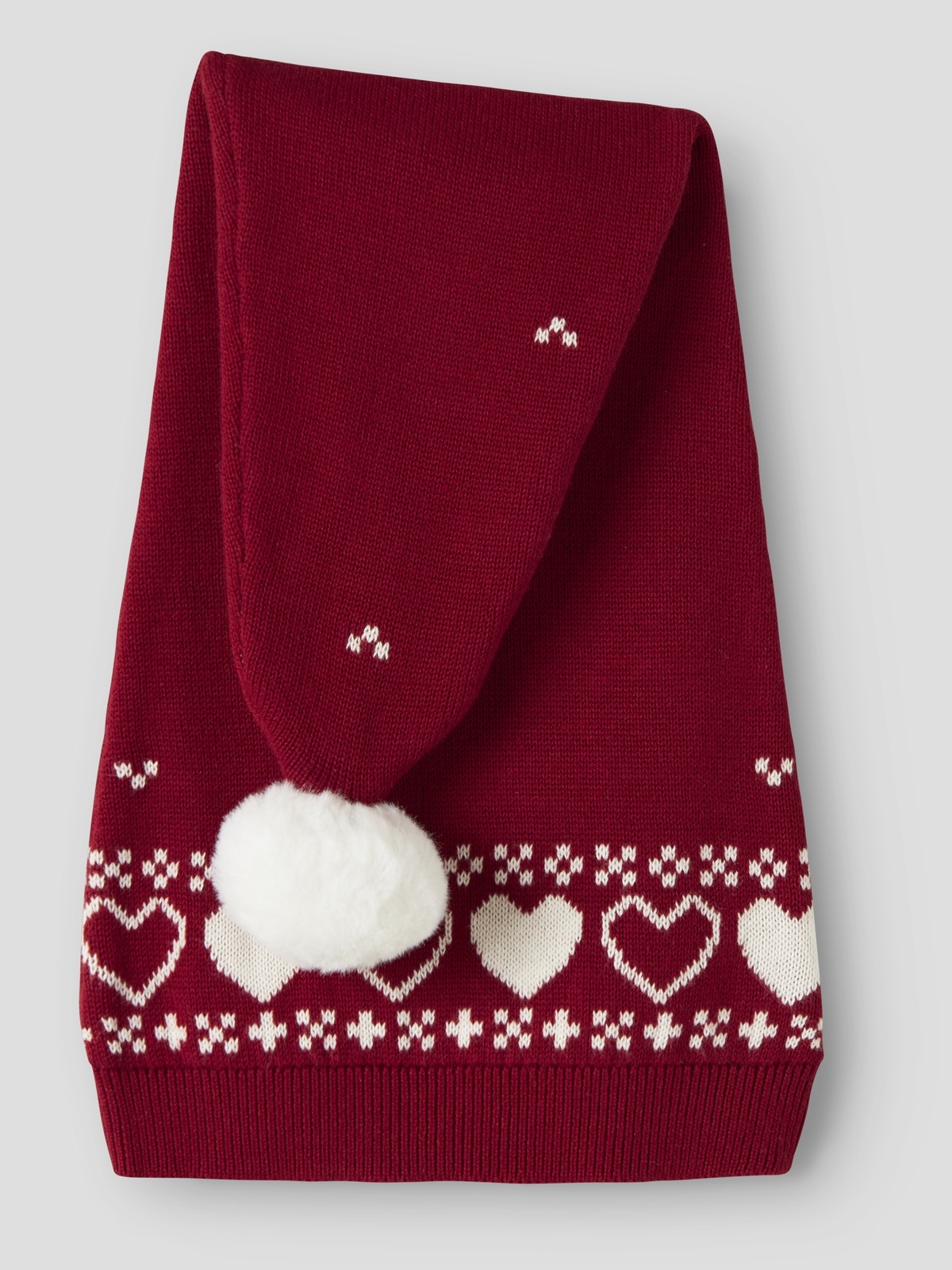 Name It Rismas Knit Hat Rød