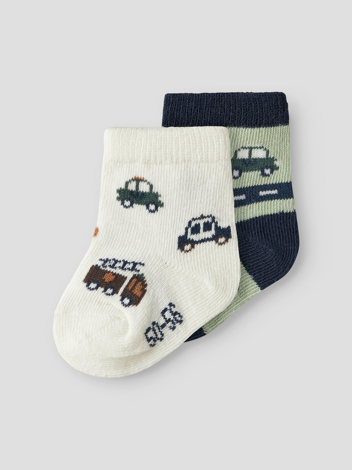 Name It Tocar 2-Pack Sock Shadow