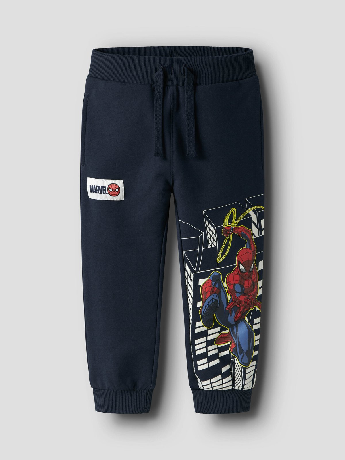 Name It Dion Spider Sweat Pants Unbrushed Navy Blazer