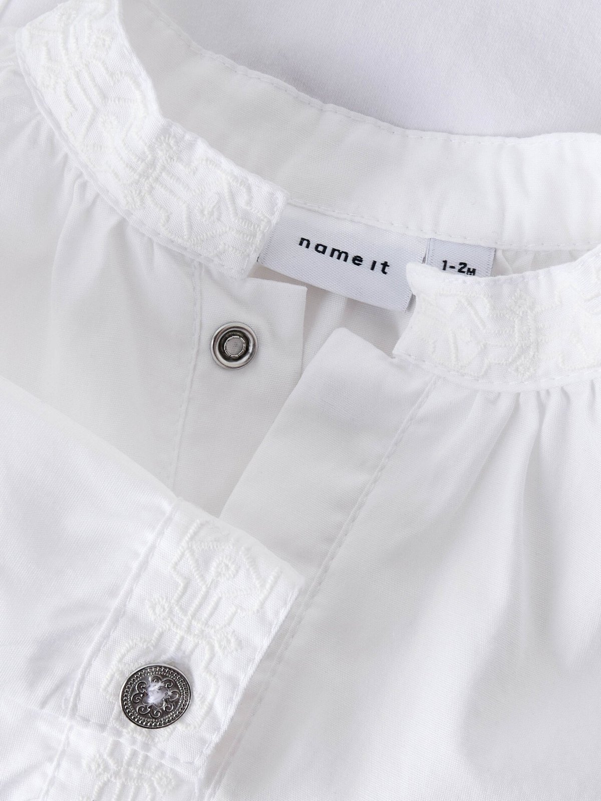 Name It Toby Long Sleeve Shirtbody XXVI Bright White