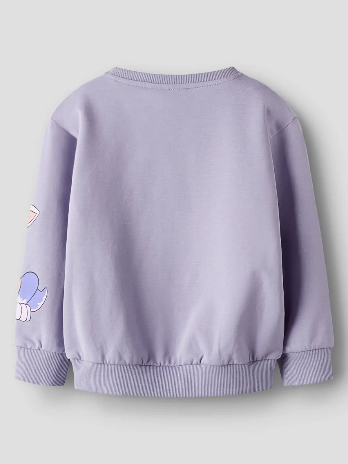 Name It Jara Paw Sweat Brushed Lavender Gray