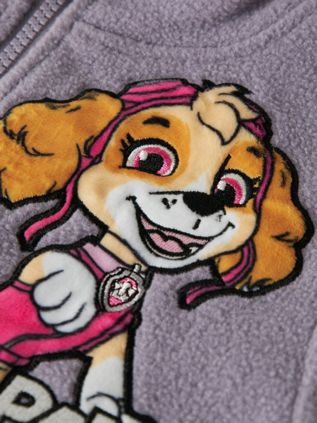 Name It Jadda Paw Fleece Lavender