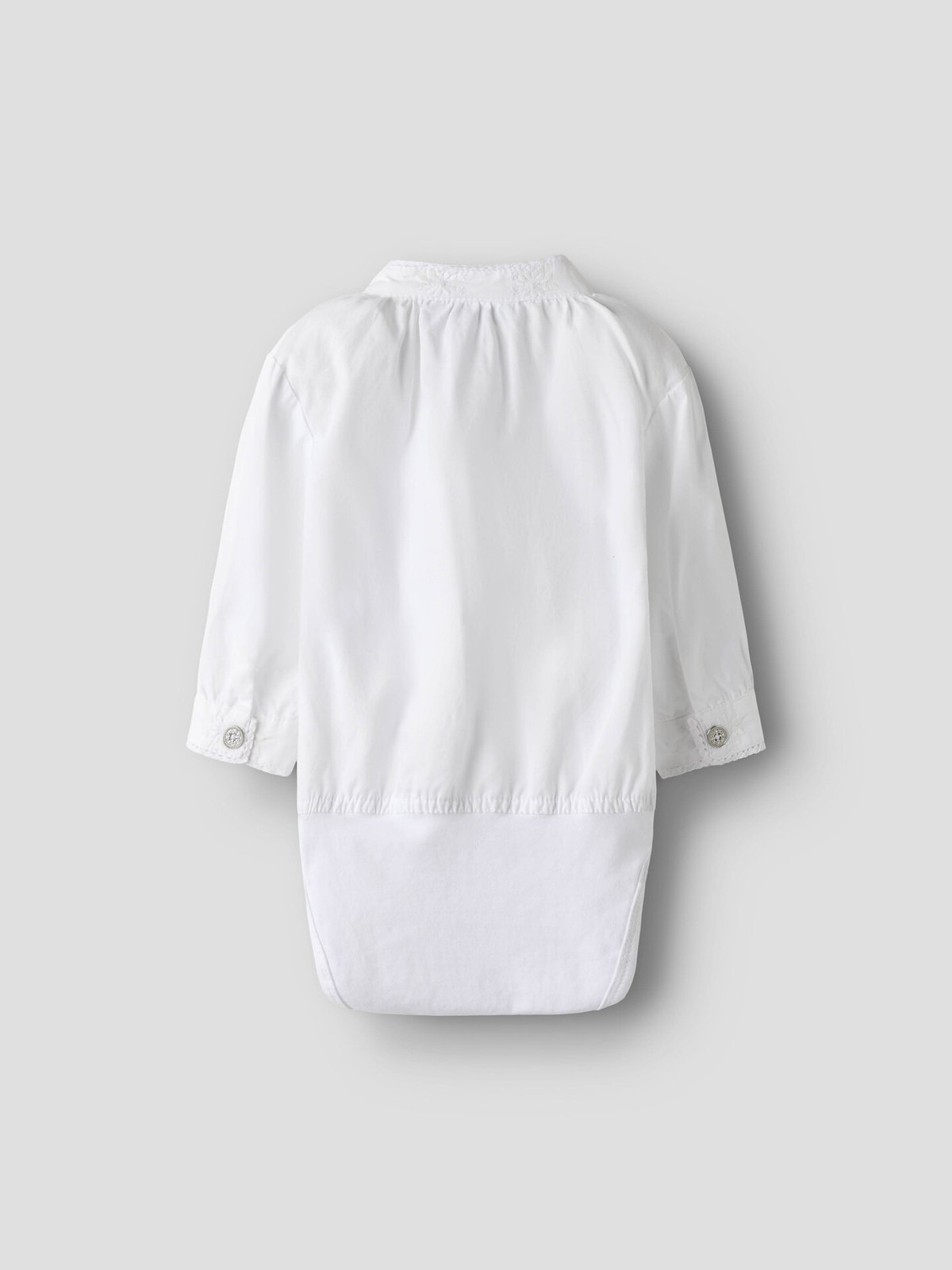 Name It Terina Long Sleeve Shirtbody XXVI Bright White