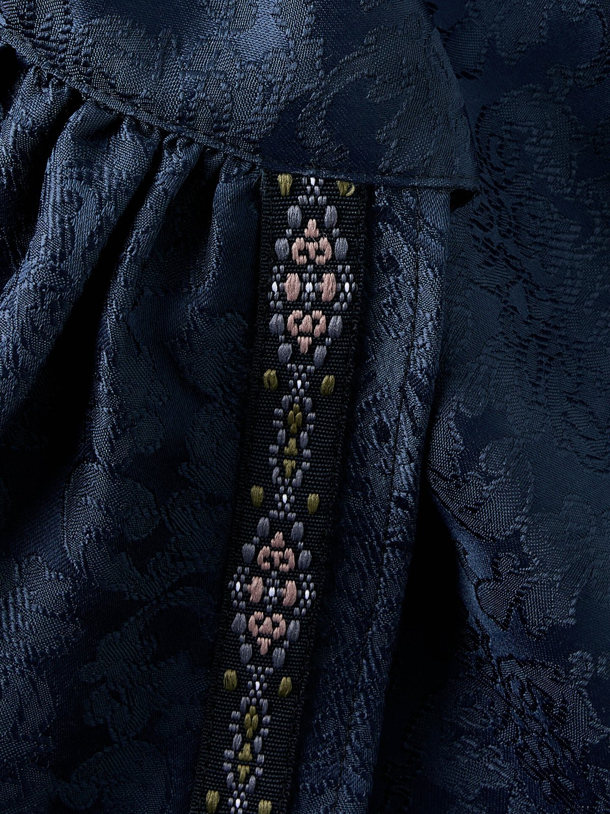 Name It Tetana Apron Jacquard XXVI Dark Sapphire