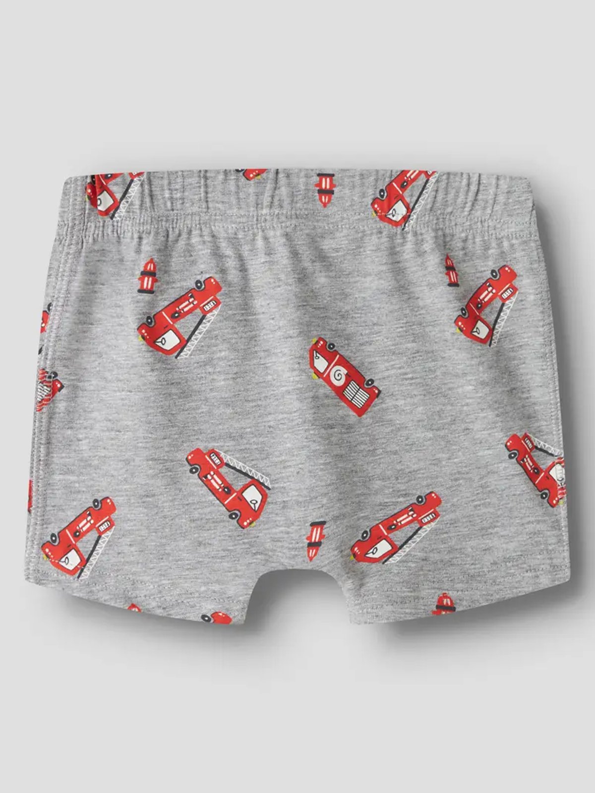 Name It Tights 3-Pakk Grey Fire Truck Grey Melange w/ Dark Sapphire + Grey Melange