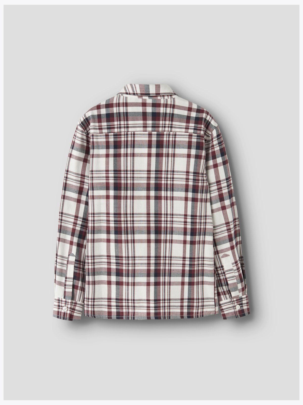 Name It Rolum Long Sleeve Shirt Burgunder