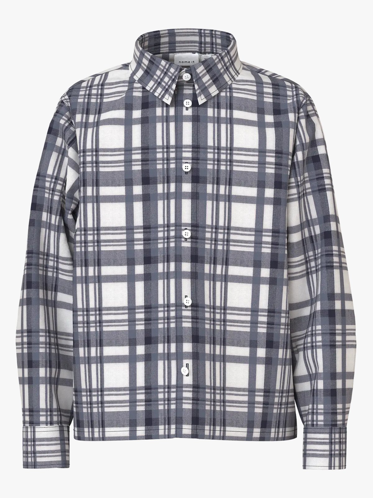 Name It Rolum Long Sleeve Shirt Flint Stone