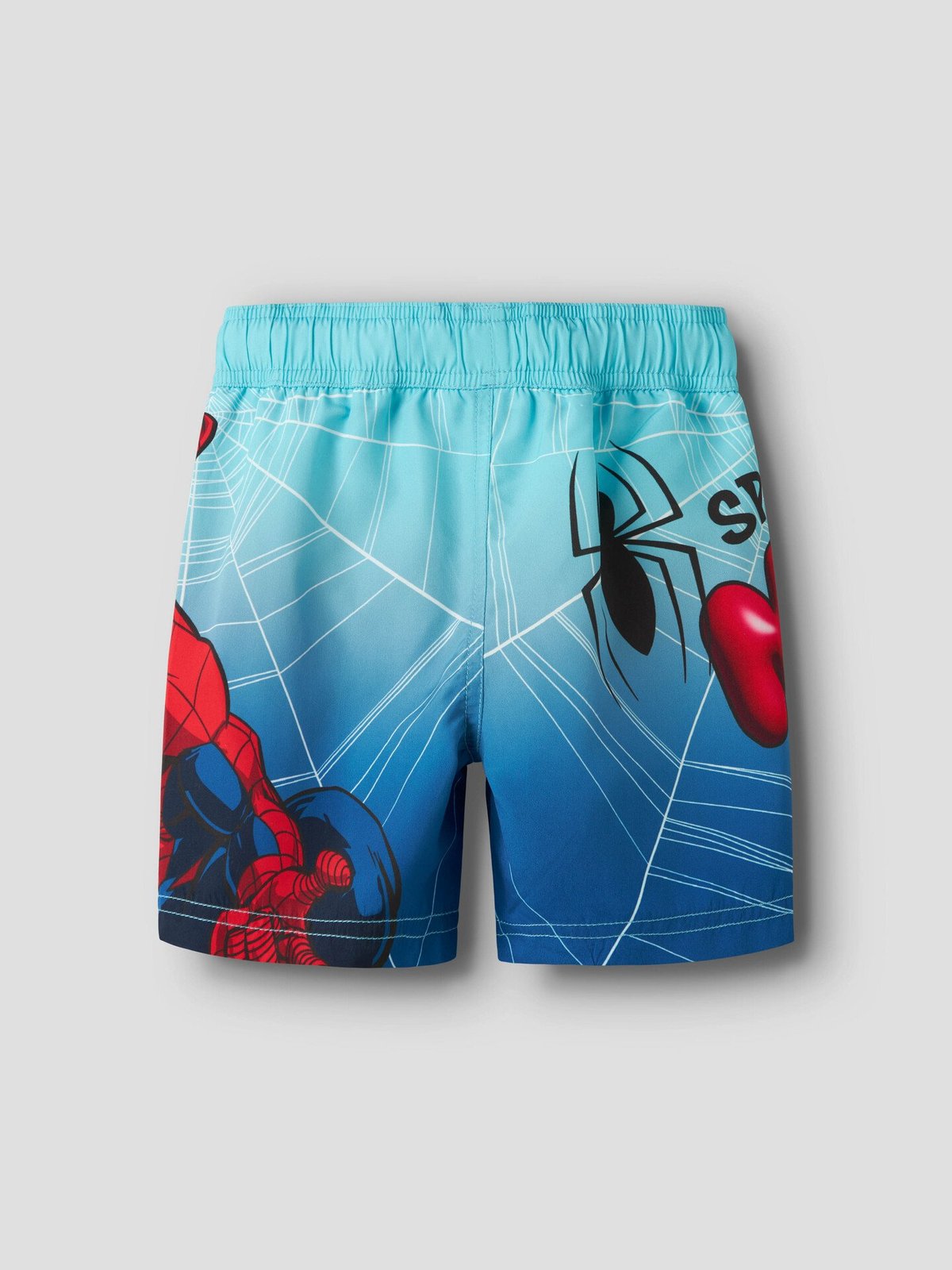 Name It Malte Spider Long Swimshorts Marvel Bluefish