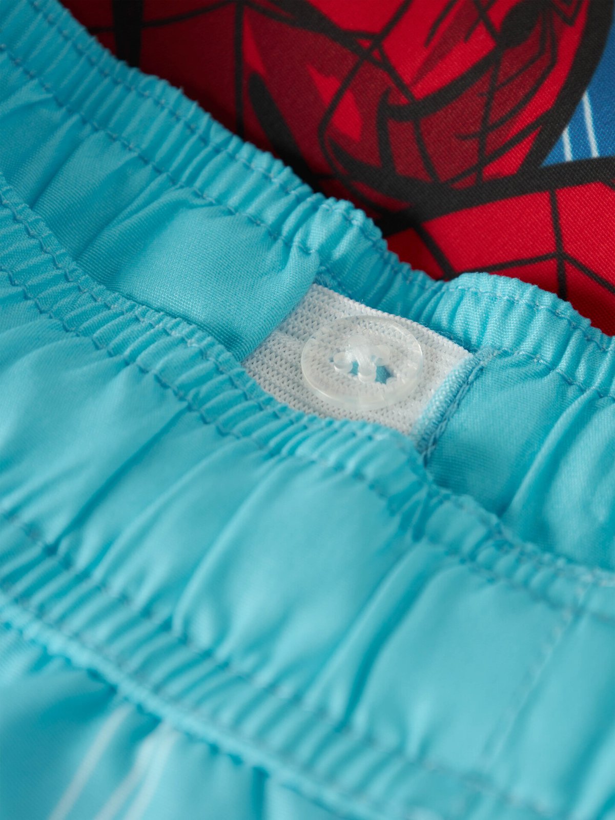 Name It Malte Spider Long Swimshorts Marvel Bluefish