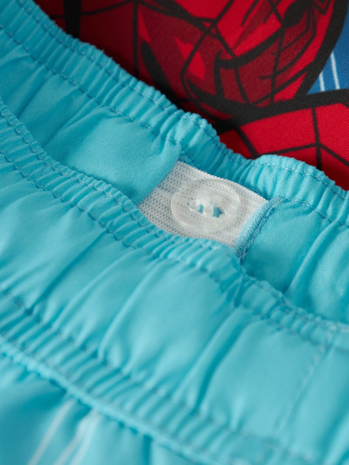 Name It Malte Spider Long Swimshorts Marvel Bluefish