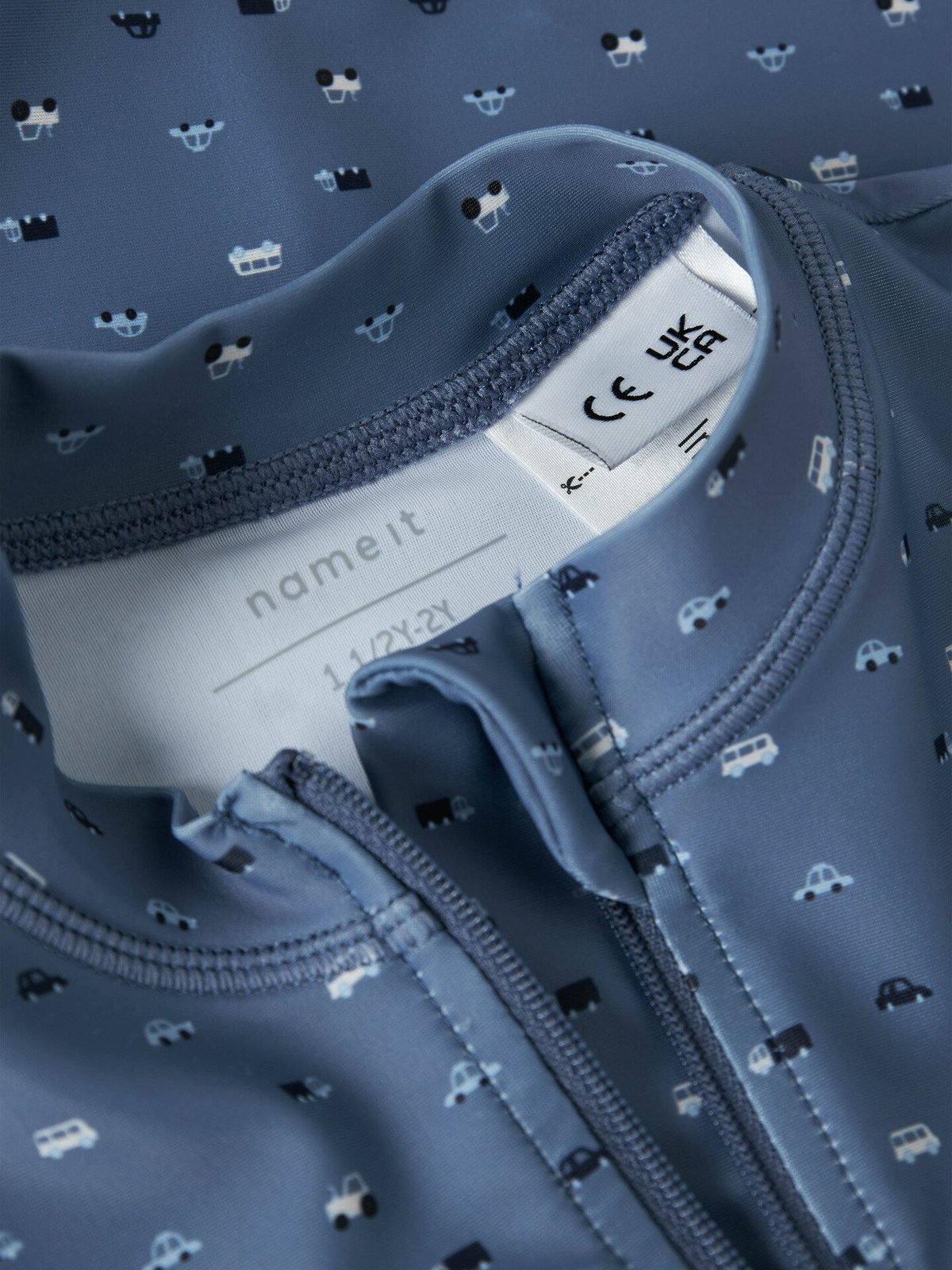 Name It Zippo 3/4 UV Swimsuit Vintage Indigo