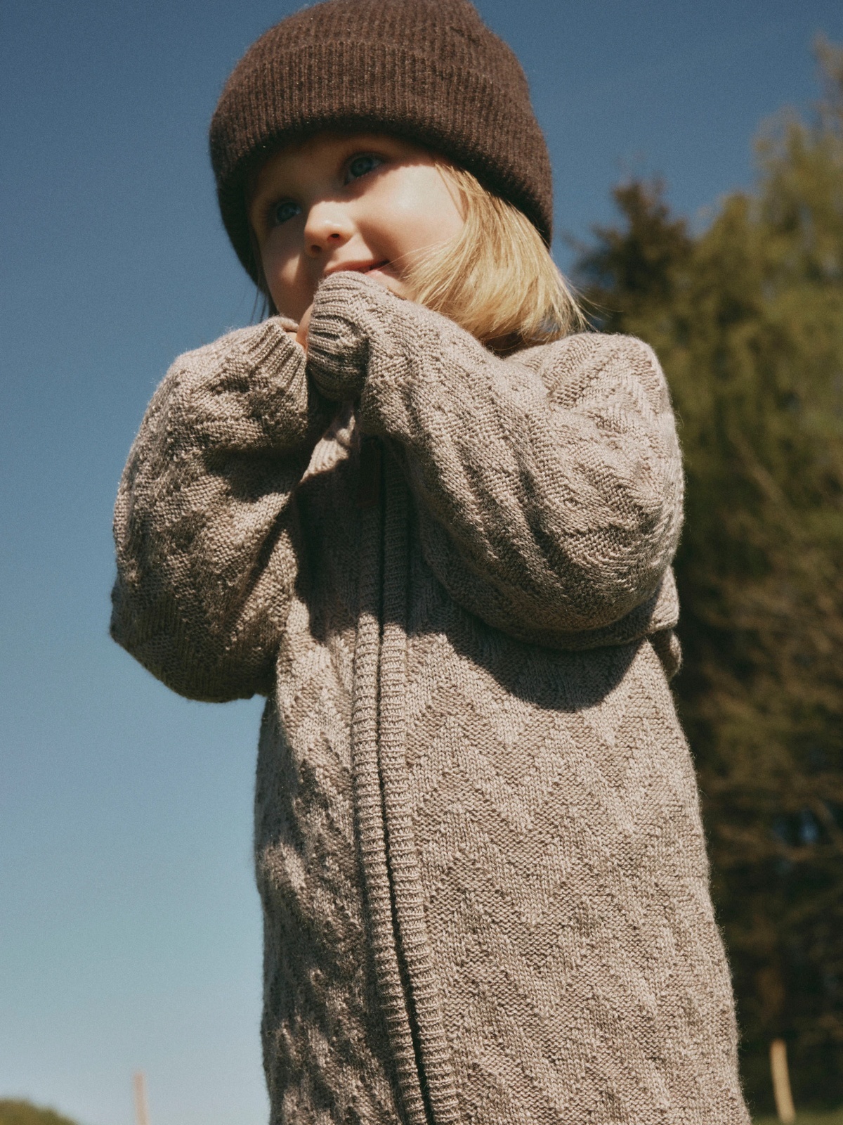 Name It Wruni Wool Long Sleeve Knit Suit Satellite