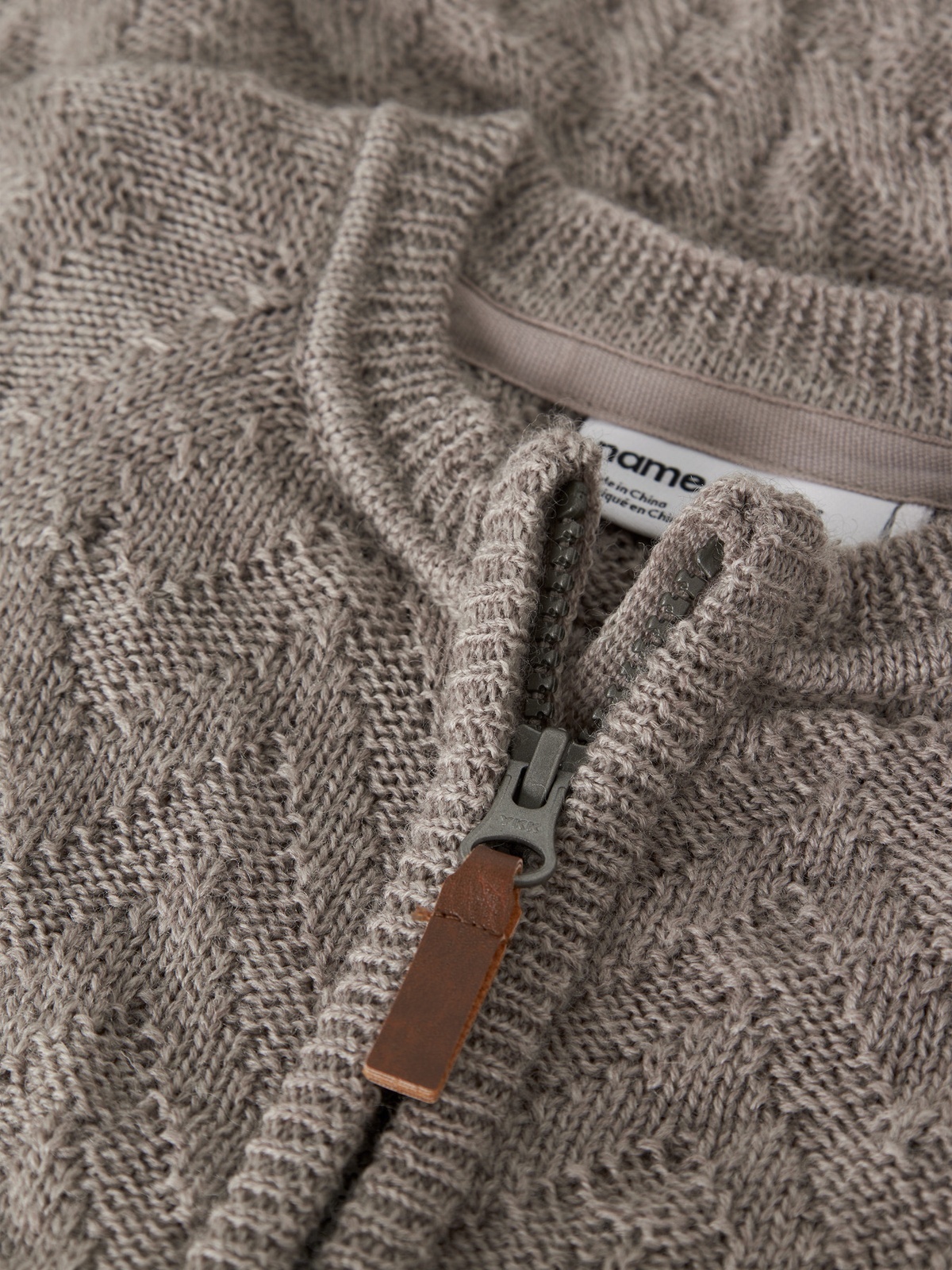 Name It Wruni Wool Long Sleeve Knit Suit Satellite