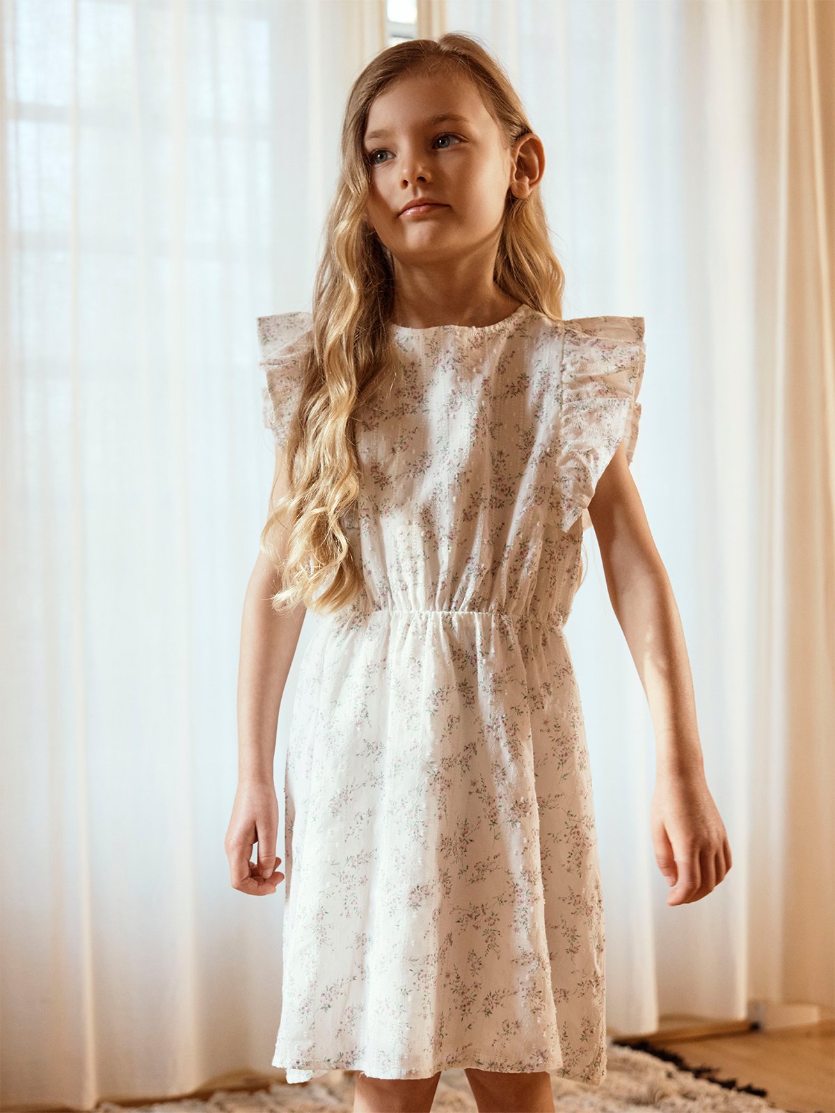 Name It Friting Capsl Dress Bright White