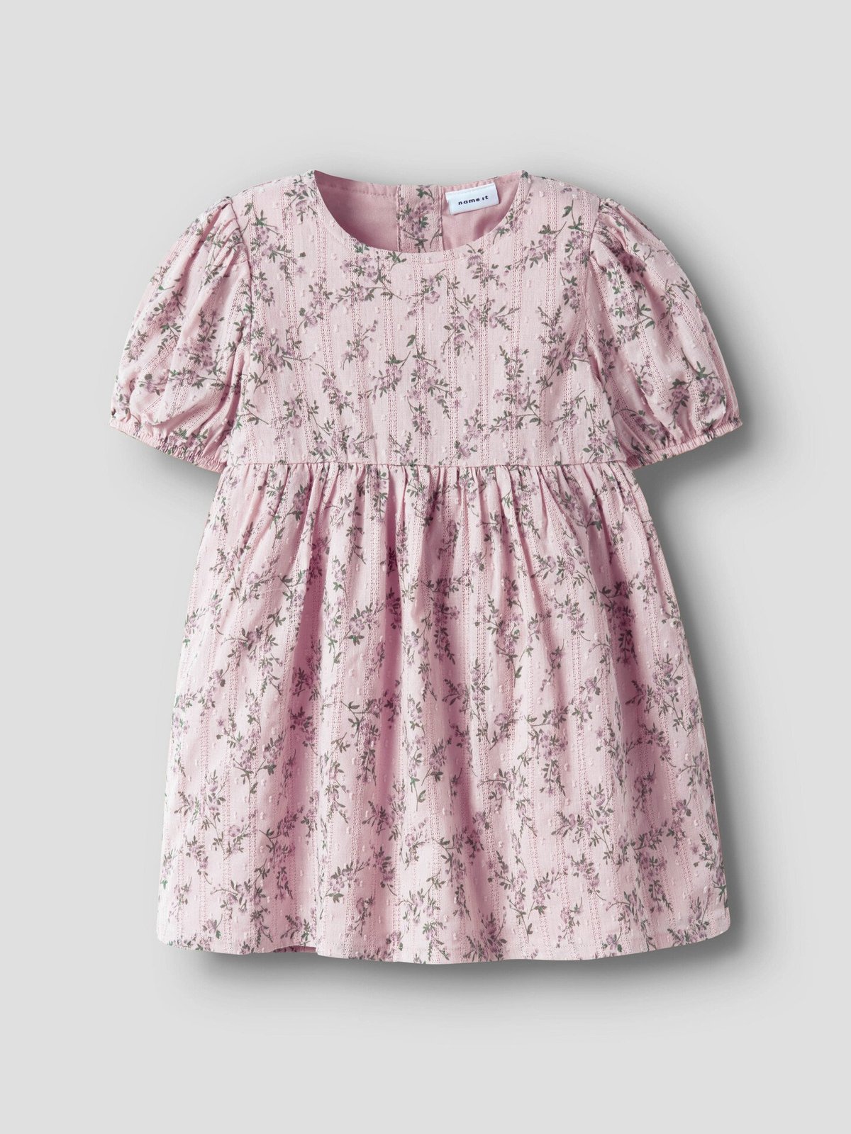 Name It Friting Short Sleeve Dress Cradle Pink