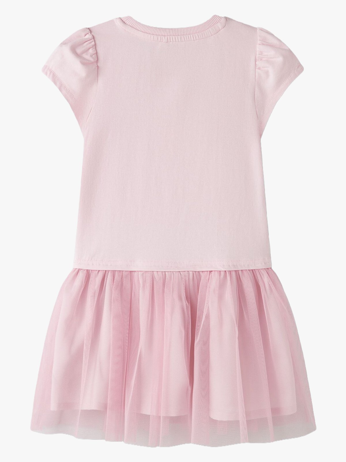 Name It Memma Frozen Short Sleeve Tulle Dress Cradle Pink