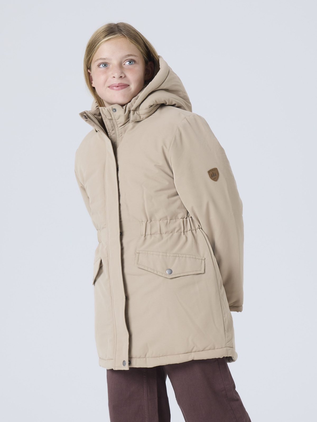 Name It Marlow Parka Jacket Silver Mink