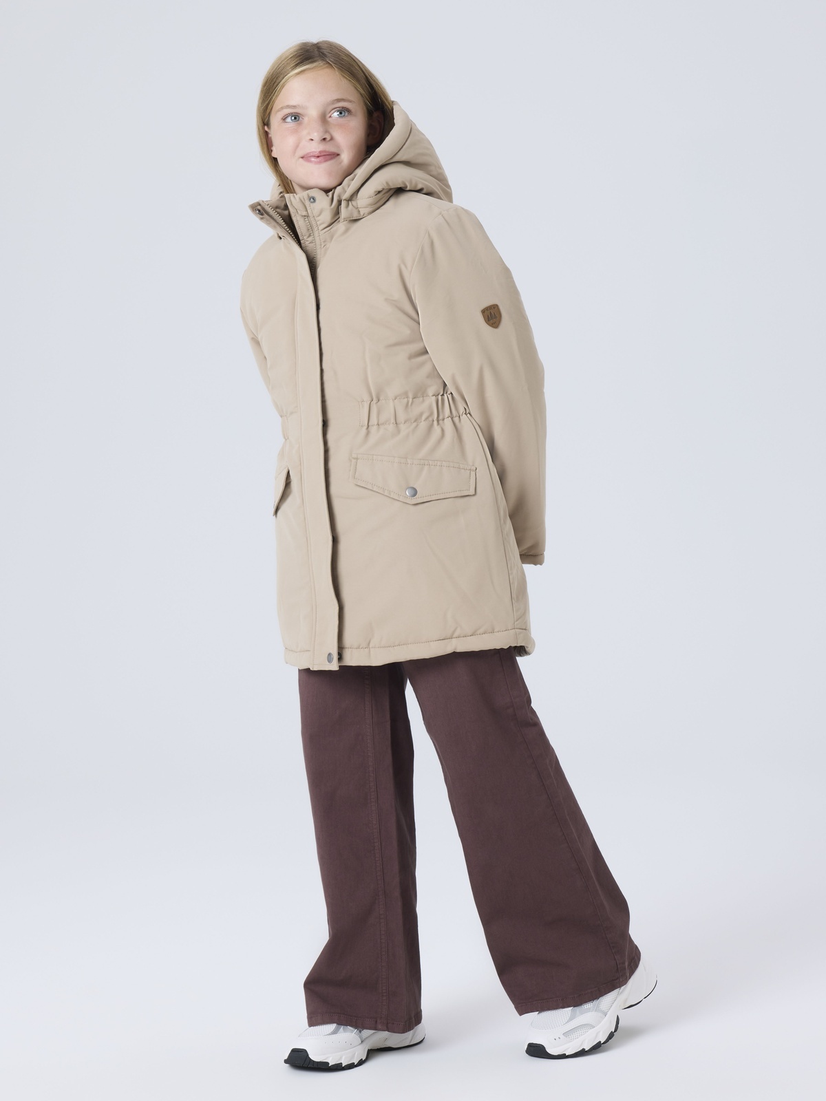 Name It Marlow Parka Jacket Silver Mink