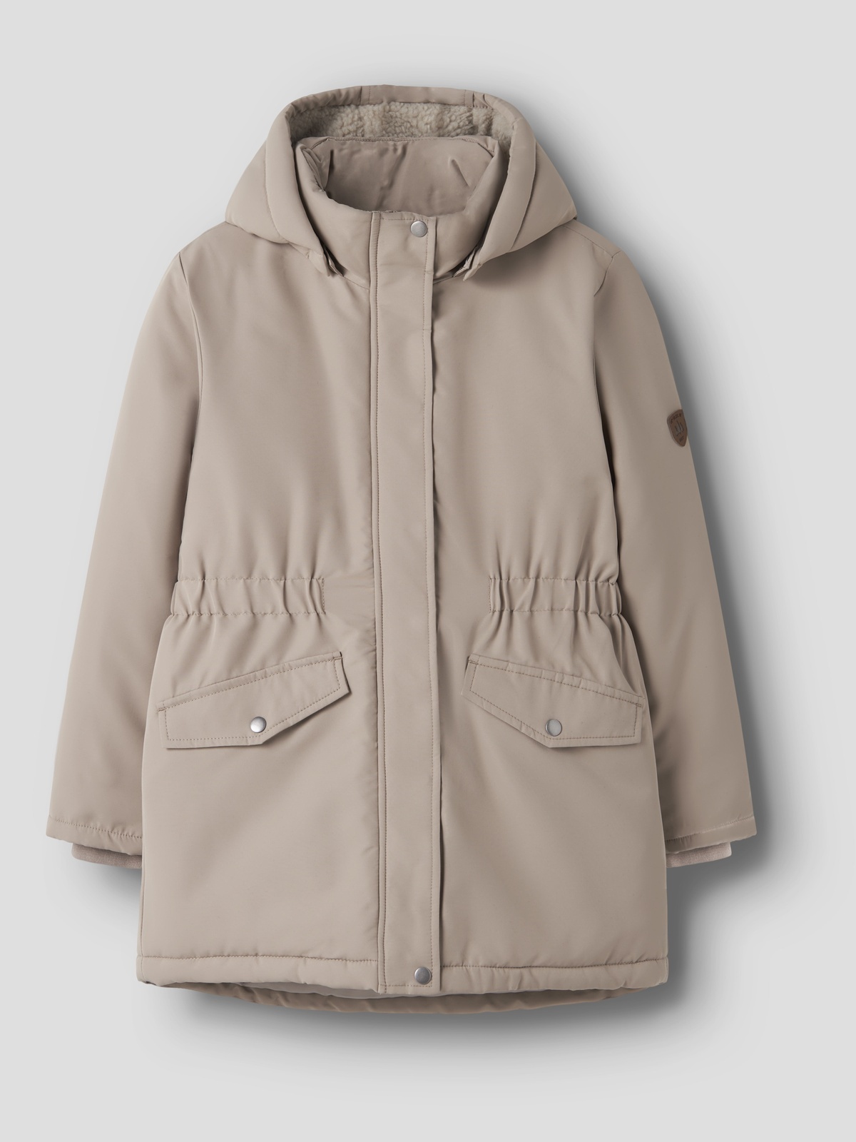 Name It Marlow Parka Jacket Silver Mink