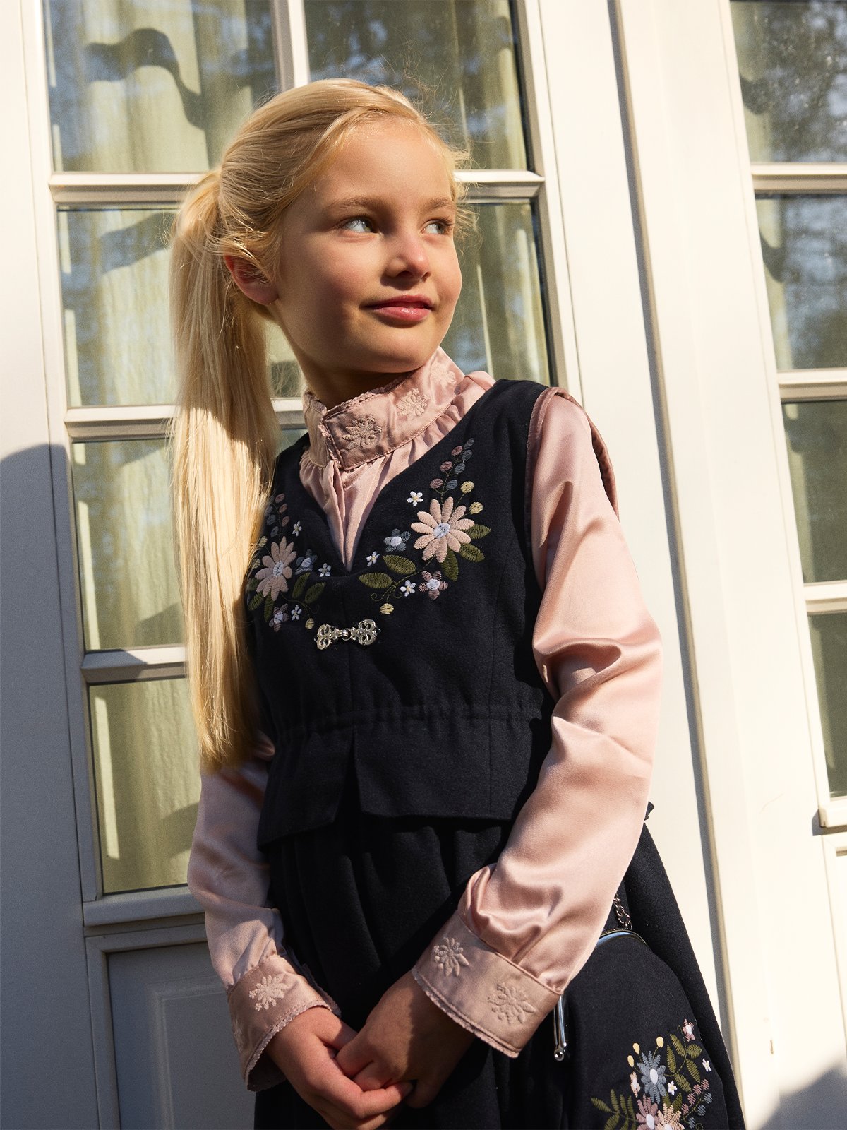 Name It Terine Long Sleeve Shirt XXVI Shadow gray