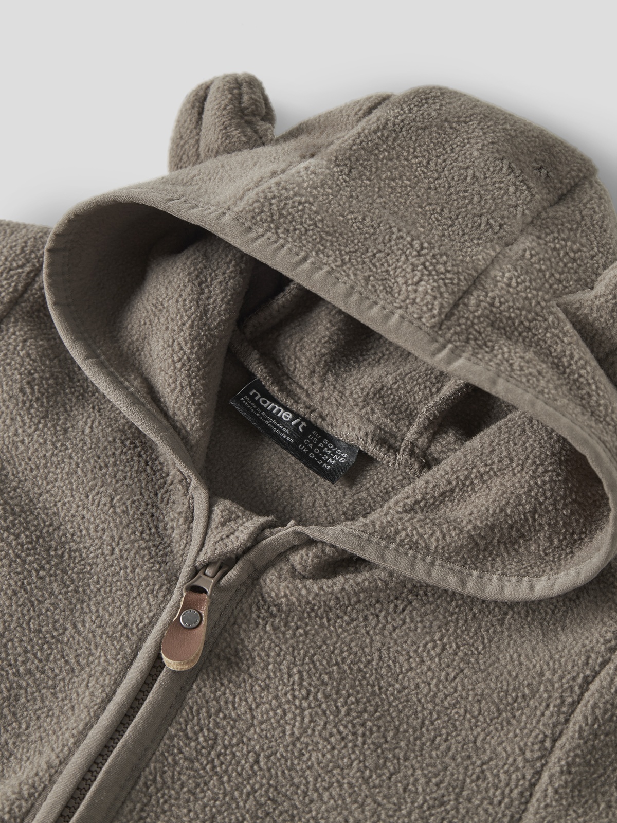 Name It Meeko Fleece Suit Melange Grå