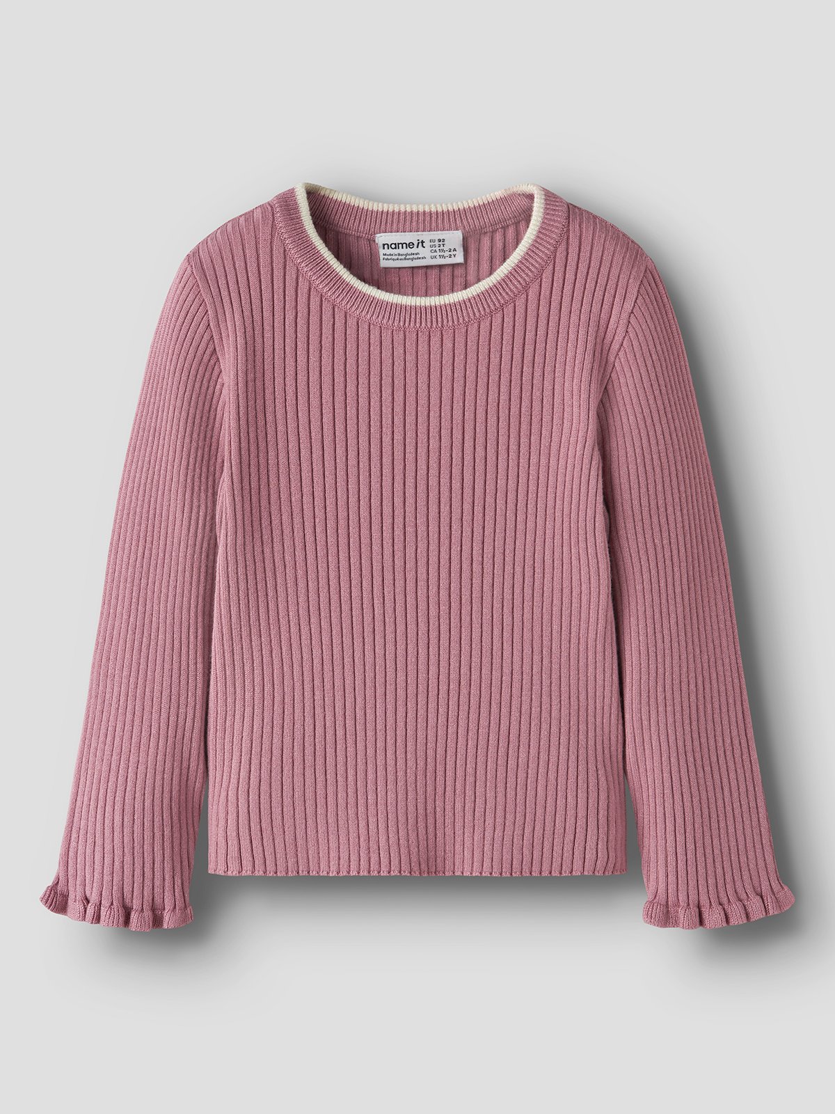 Name It Leanna Long Sleeve Knit Lilas