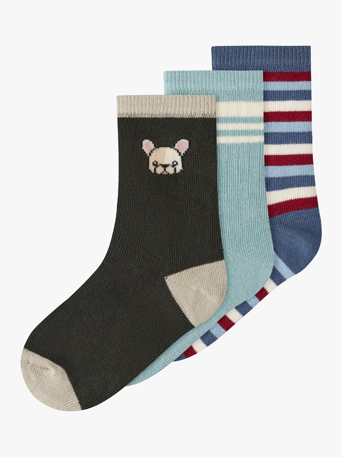 Name It Lauv Sock Vintage Indigo Peat / Green Mileu
