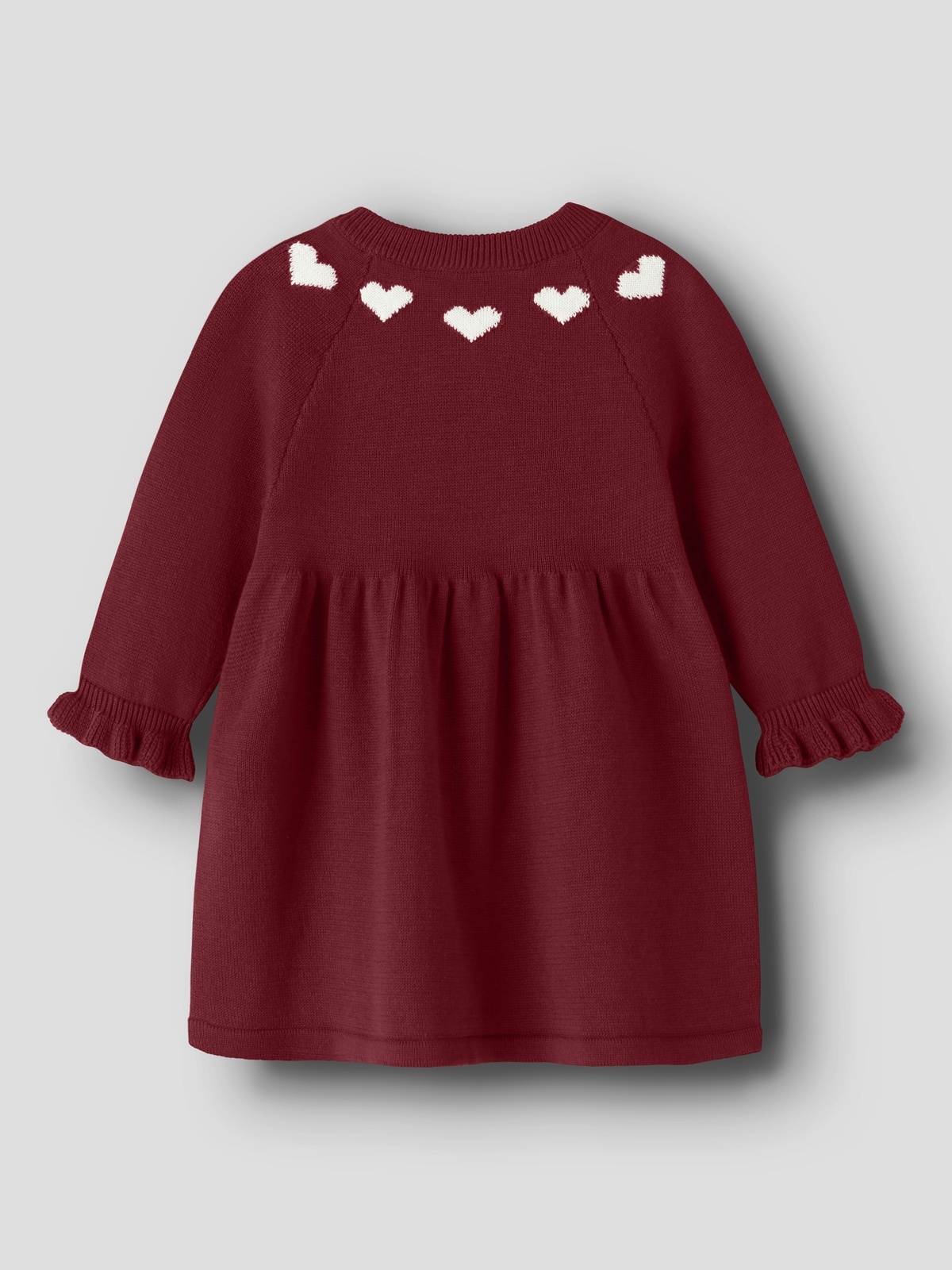 Name It Risse LS Knit Dress Rød