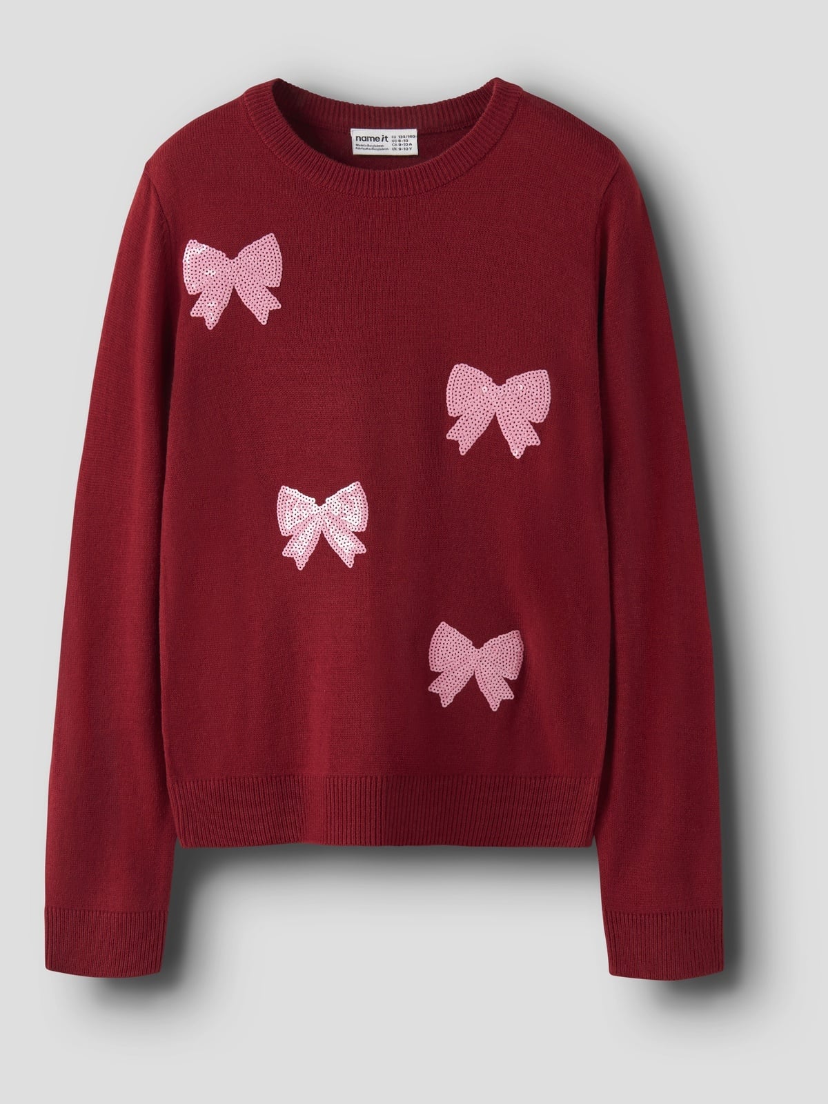 Name It Ralle LS Knit Rød