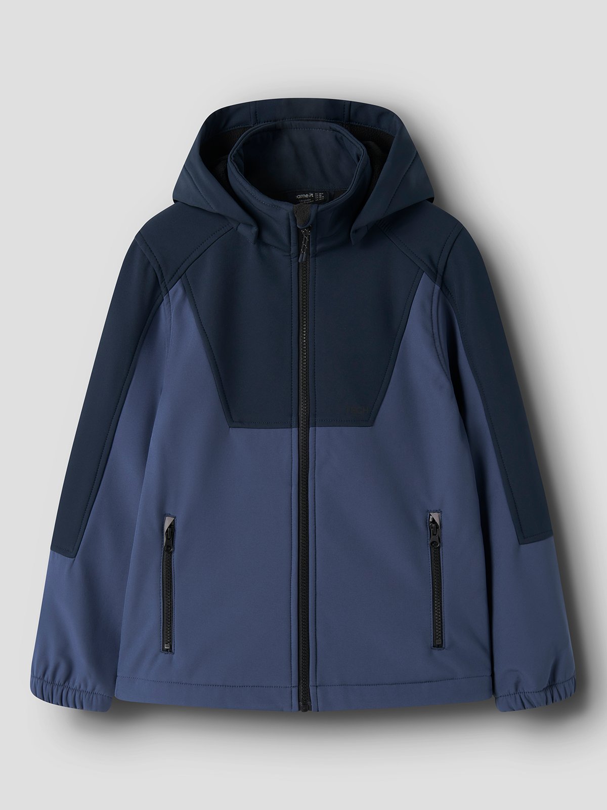 Name It Alfa Softshell Jacket Block Dark Sapphire