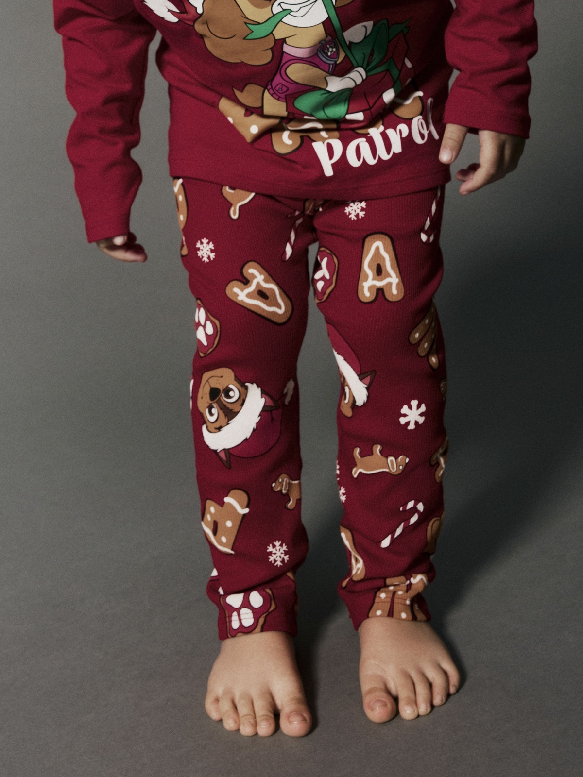 Name It Siri Paw LS Nightset Rød
