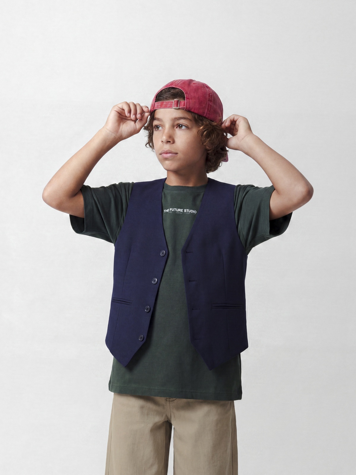 Name It Rovamel Waistcoat Blå