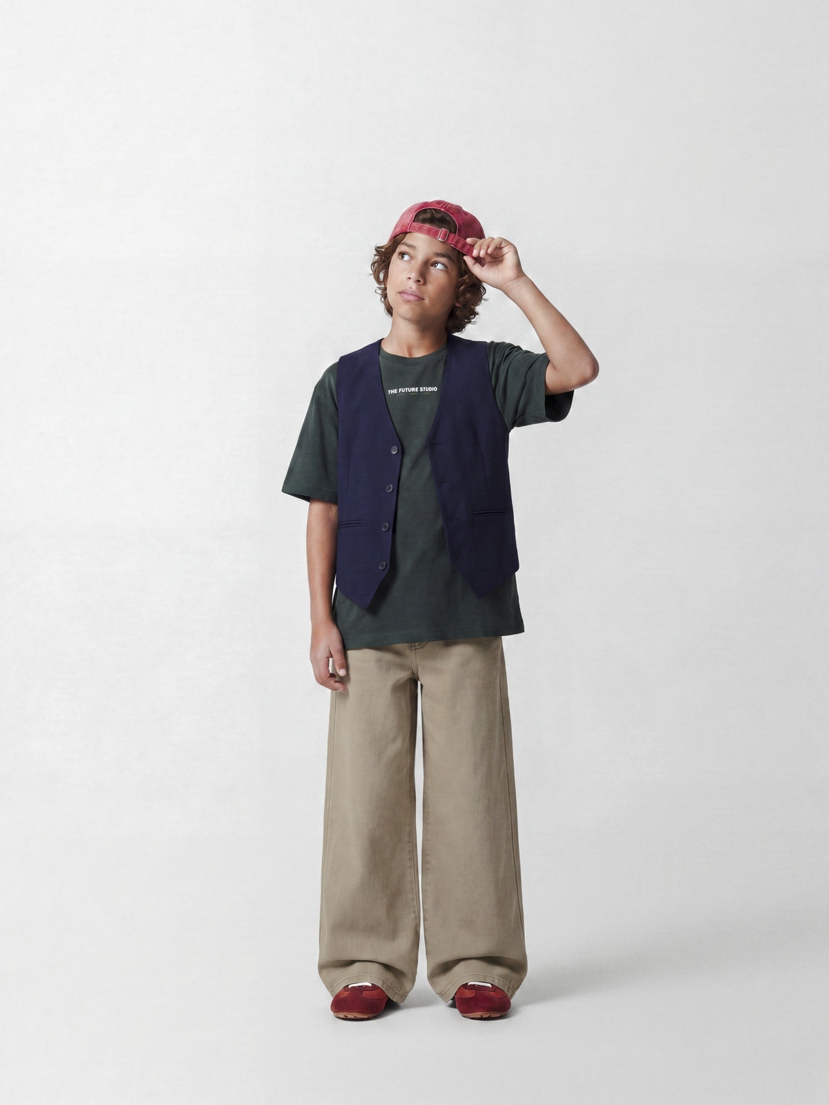 Name It Rovamel Waistcoat Blå