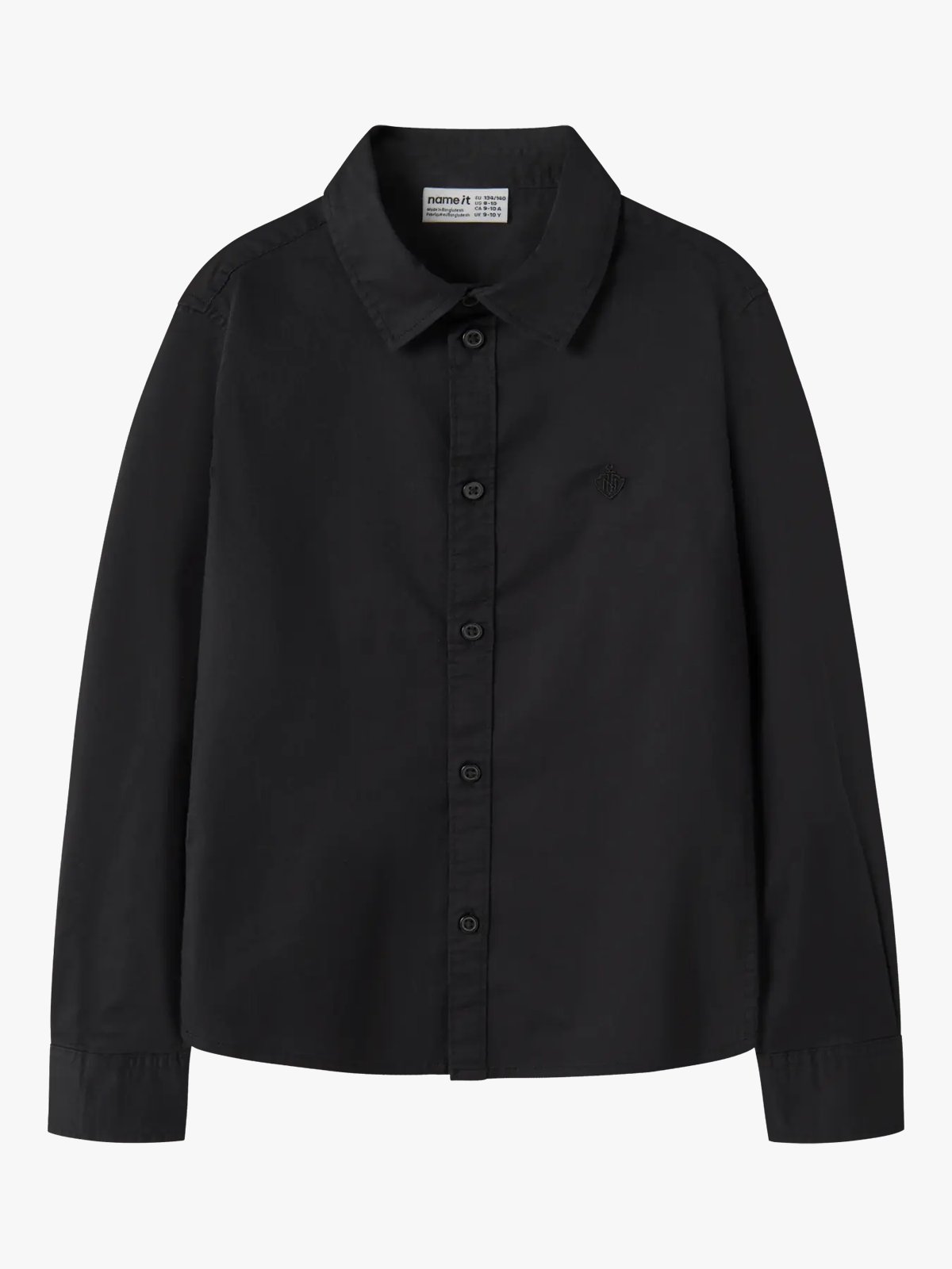 Name It Refrik Long Sleeve Shirt Black