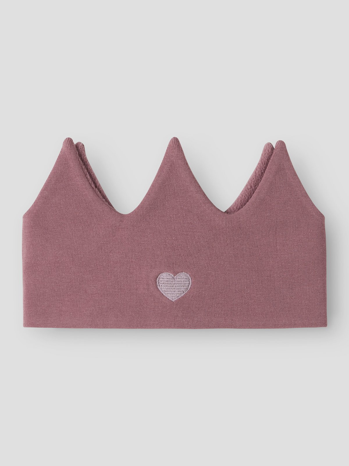 Name It Mall Headband W. Fleece Badge Wistful Mauve