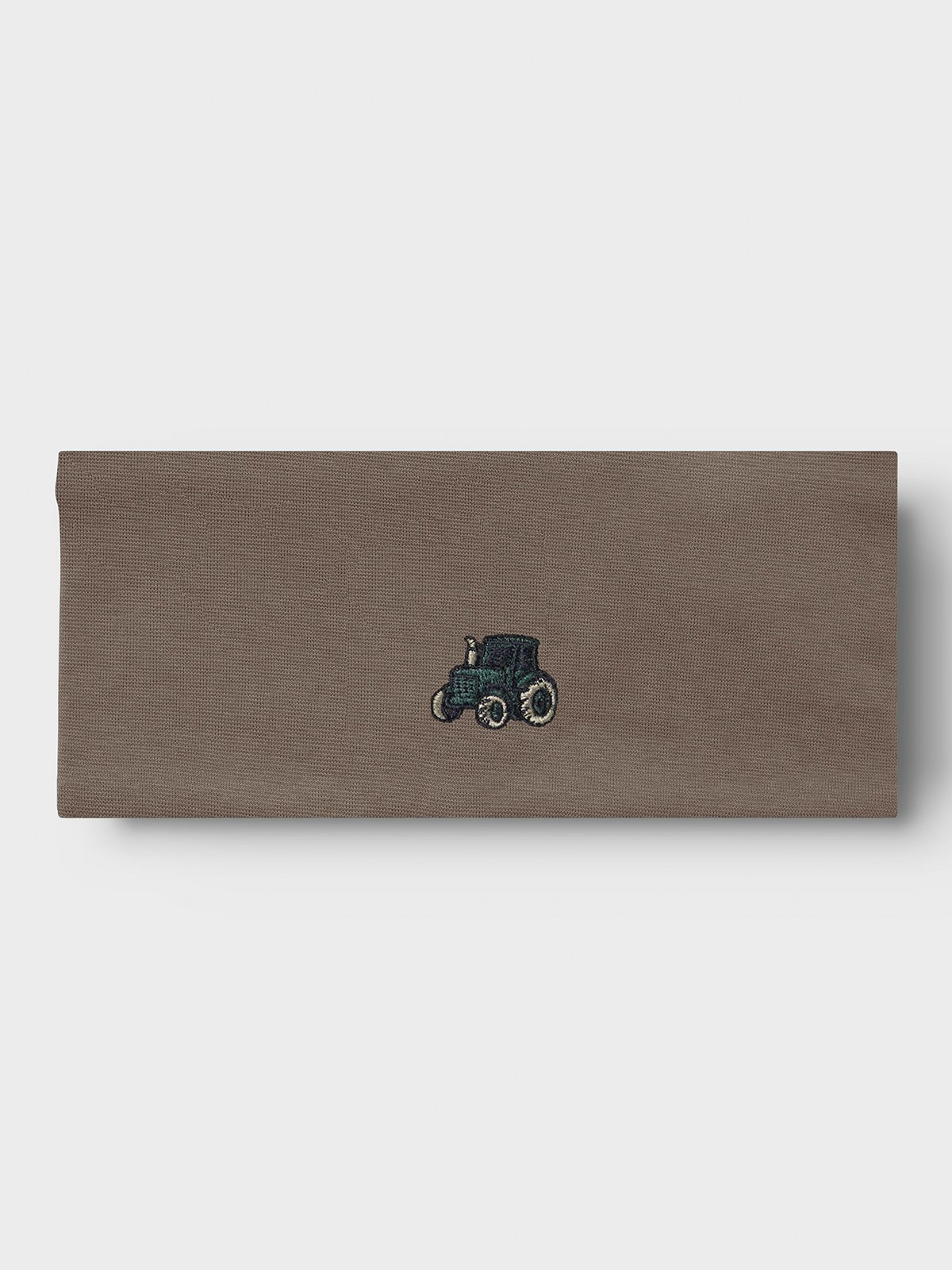 Name It Mall Headband W. Fleece Badge Grå