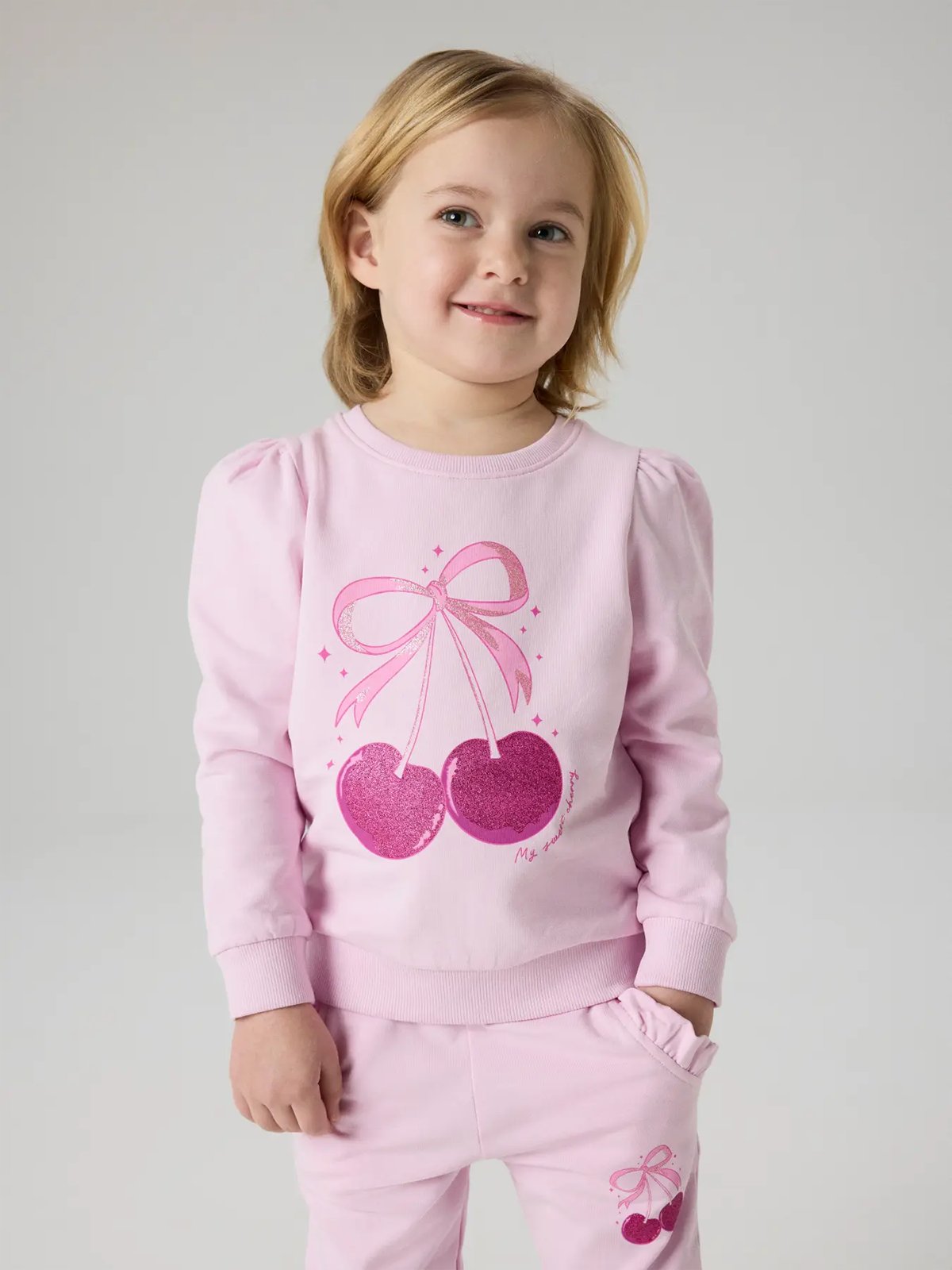 Name It Finna Long Sleeve Sweat Pirouette