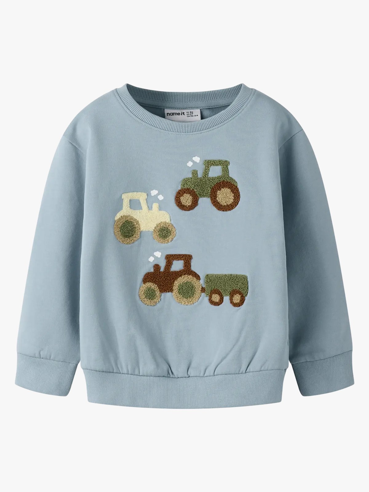 Name It Halvor Long Sleeve Sweat Blue Fog