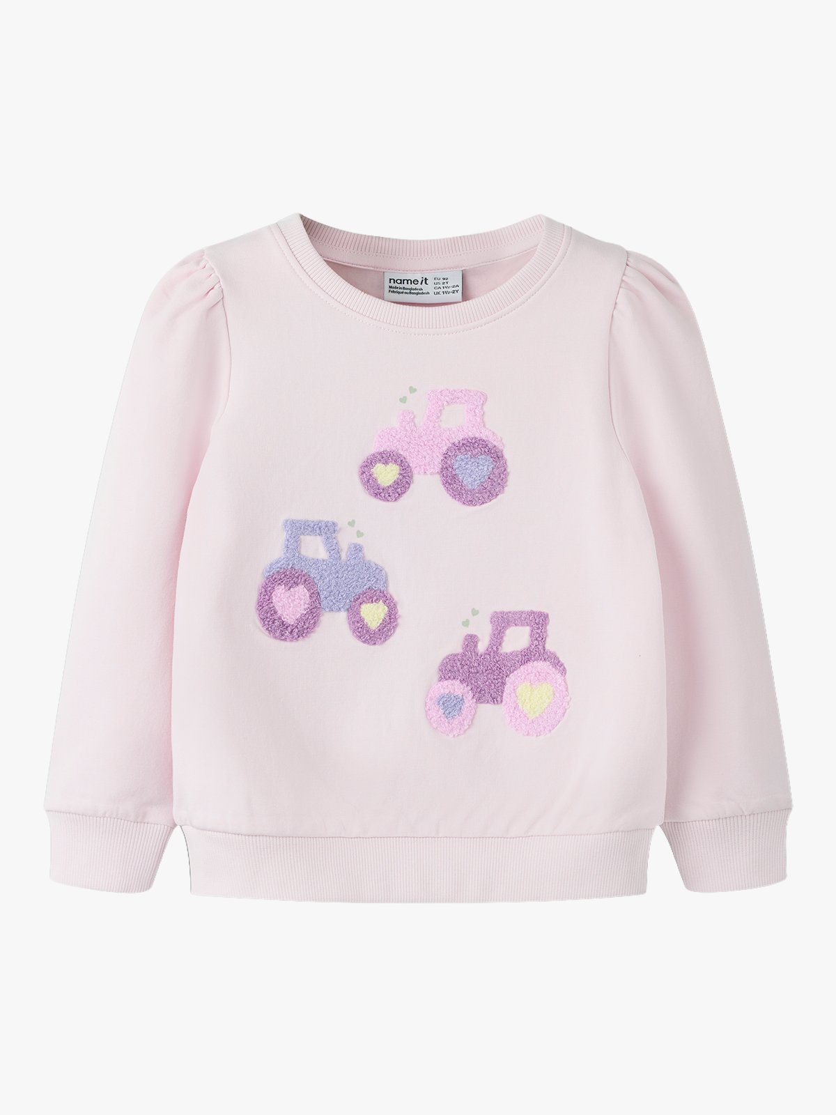 Name It Hiana Long Sleeve Sweat Cradle Pink