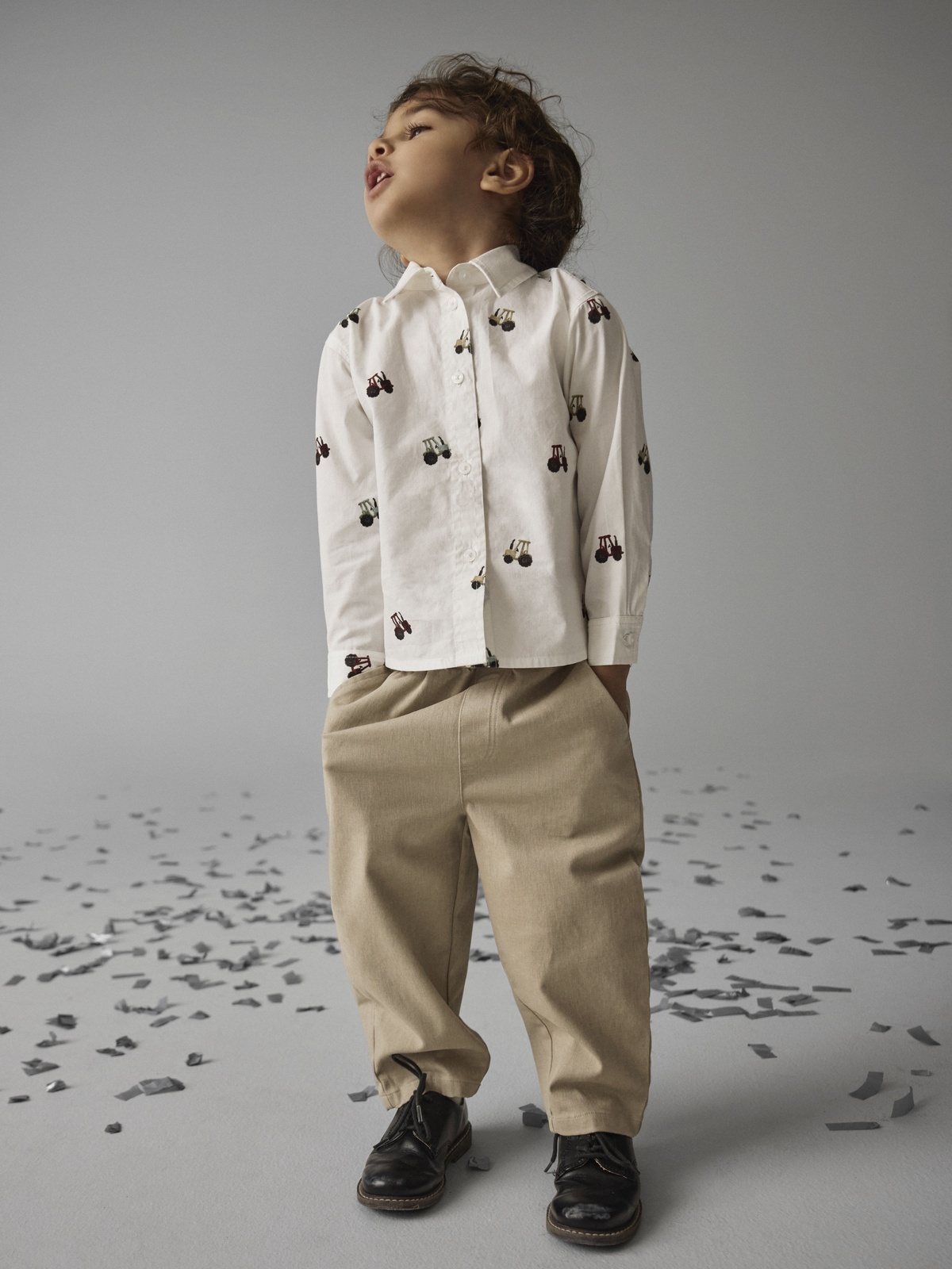 Name It Ractor LS Shirt Hvit