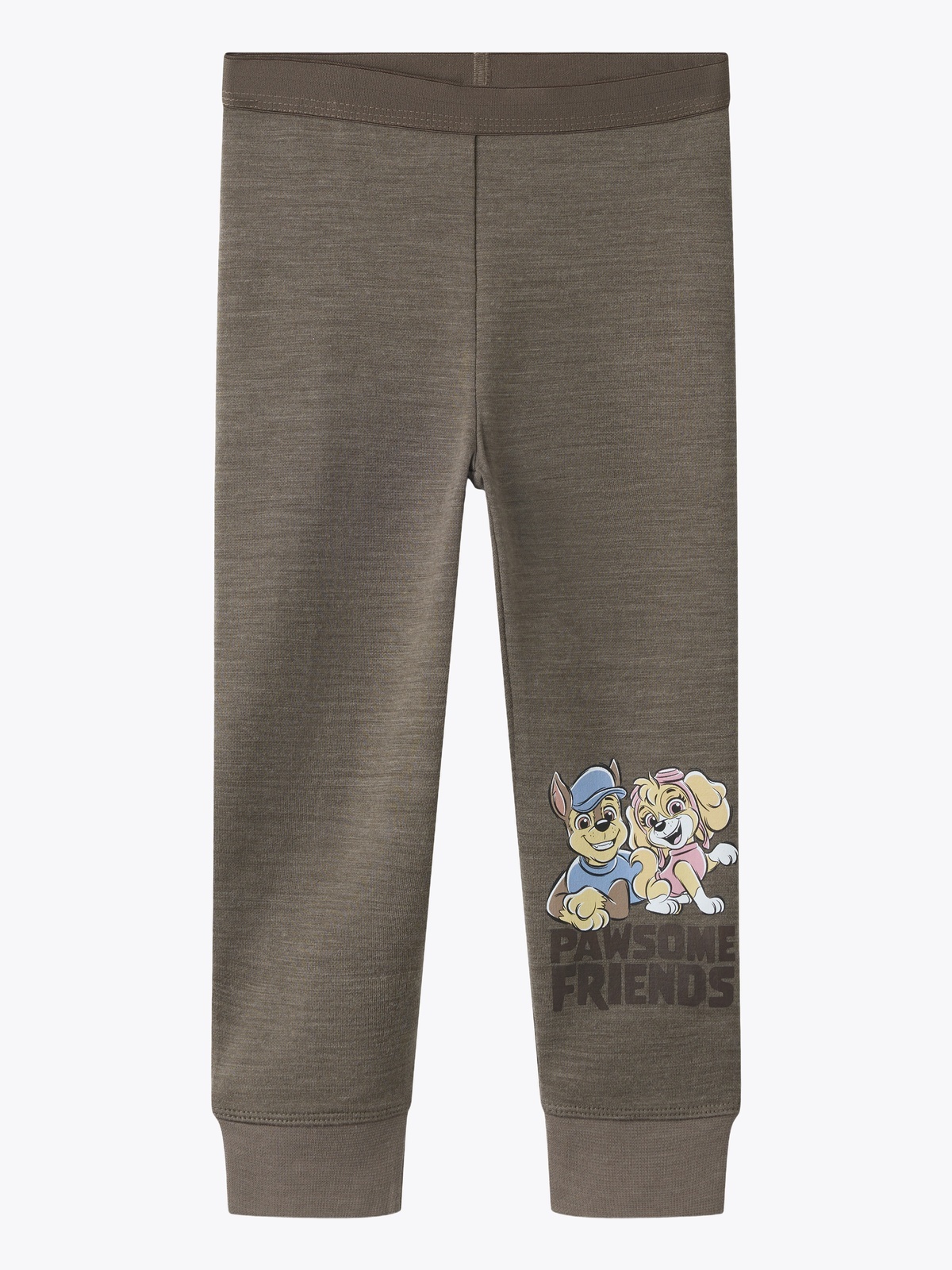 Name It Wuppo Paw Patrol Wool/Cotton Longjohn Morel