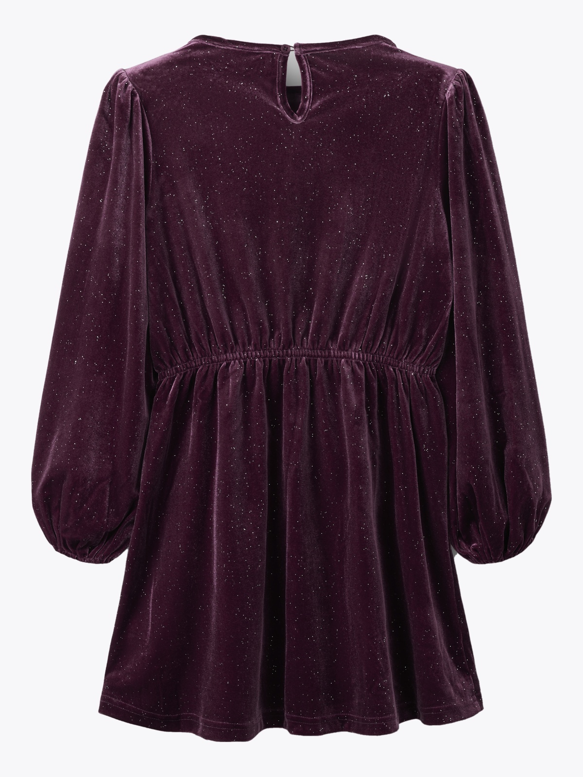 Name It Ricya Long Sleeve Dress Burgundy
