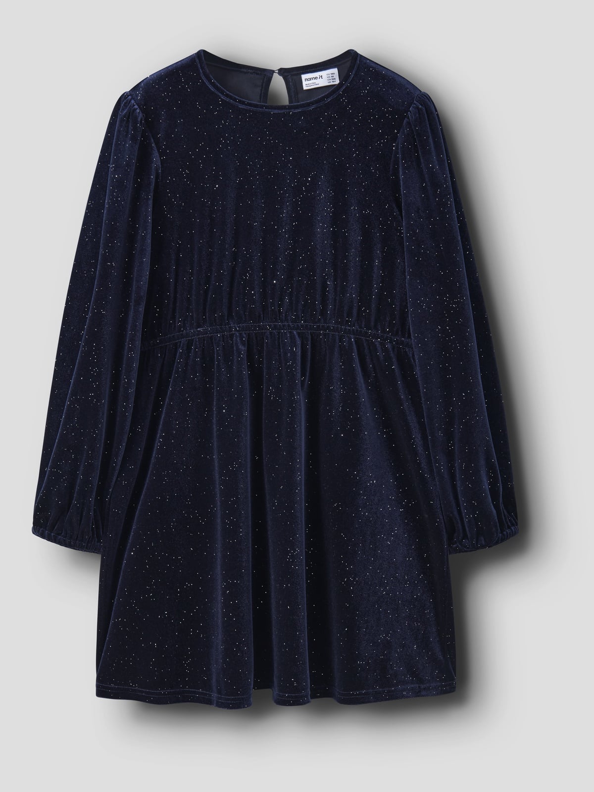 Name It Ricya Long Sleeve Dress Blå