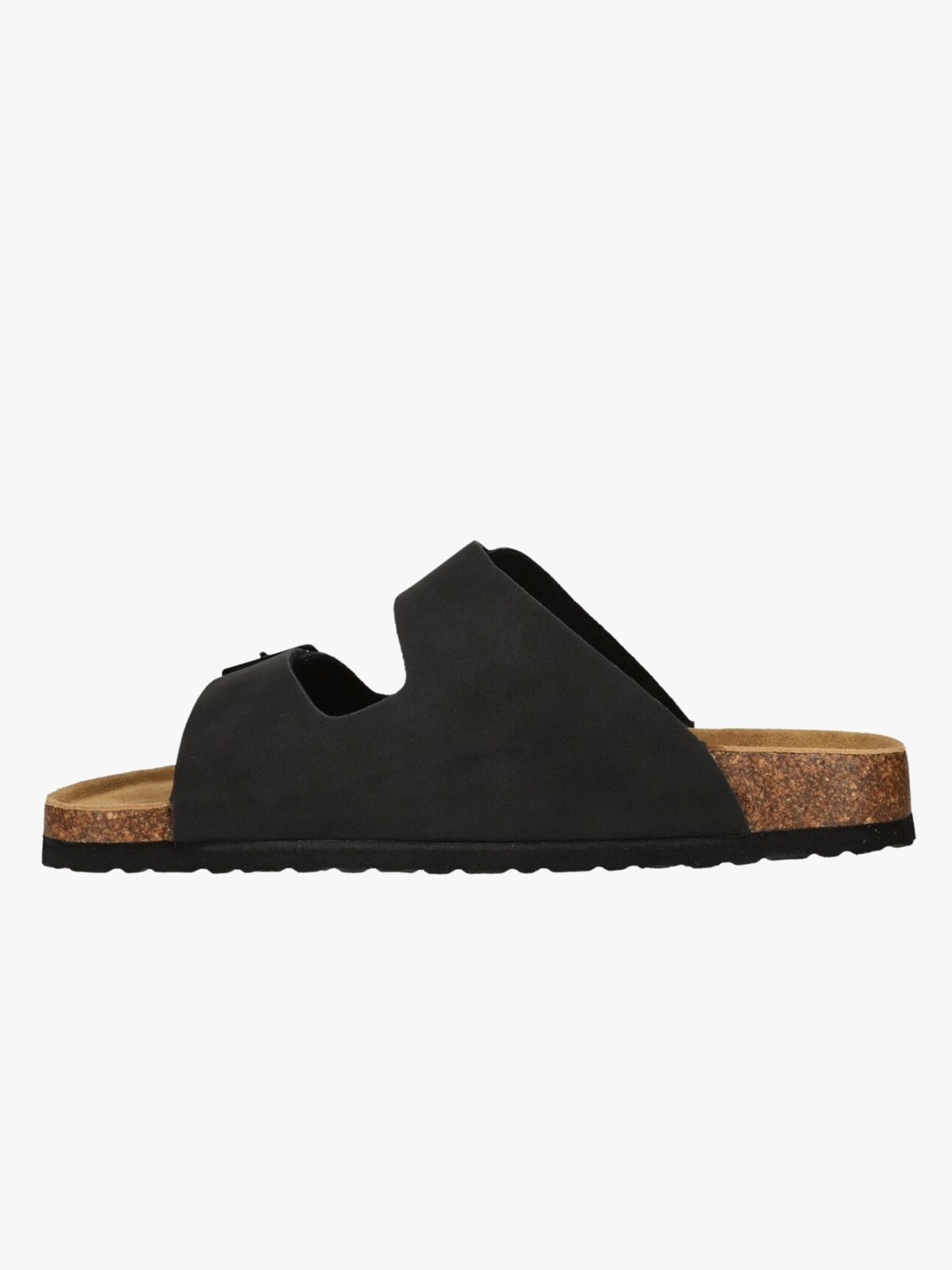 Nou Shawnee Cork Sandal v2 Black Mat