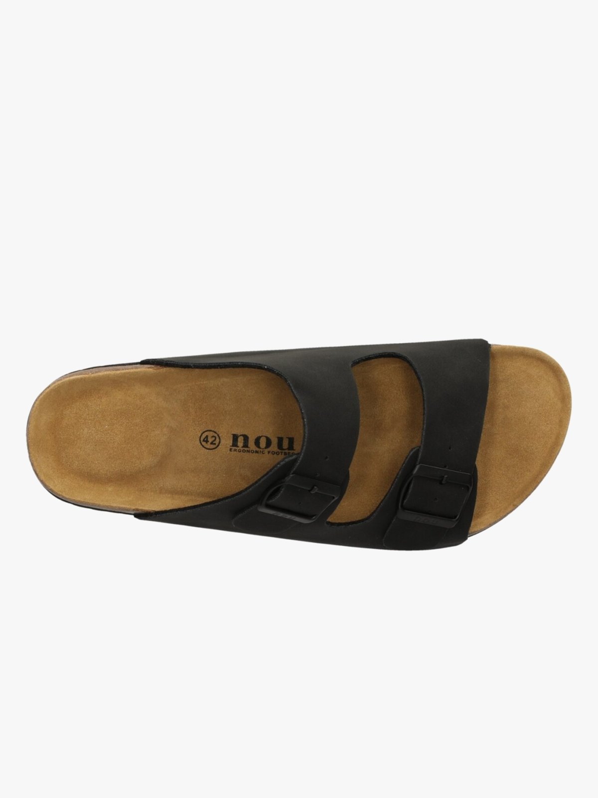 Nou Shawnee Cork Sandal v2 Black Mat