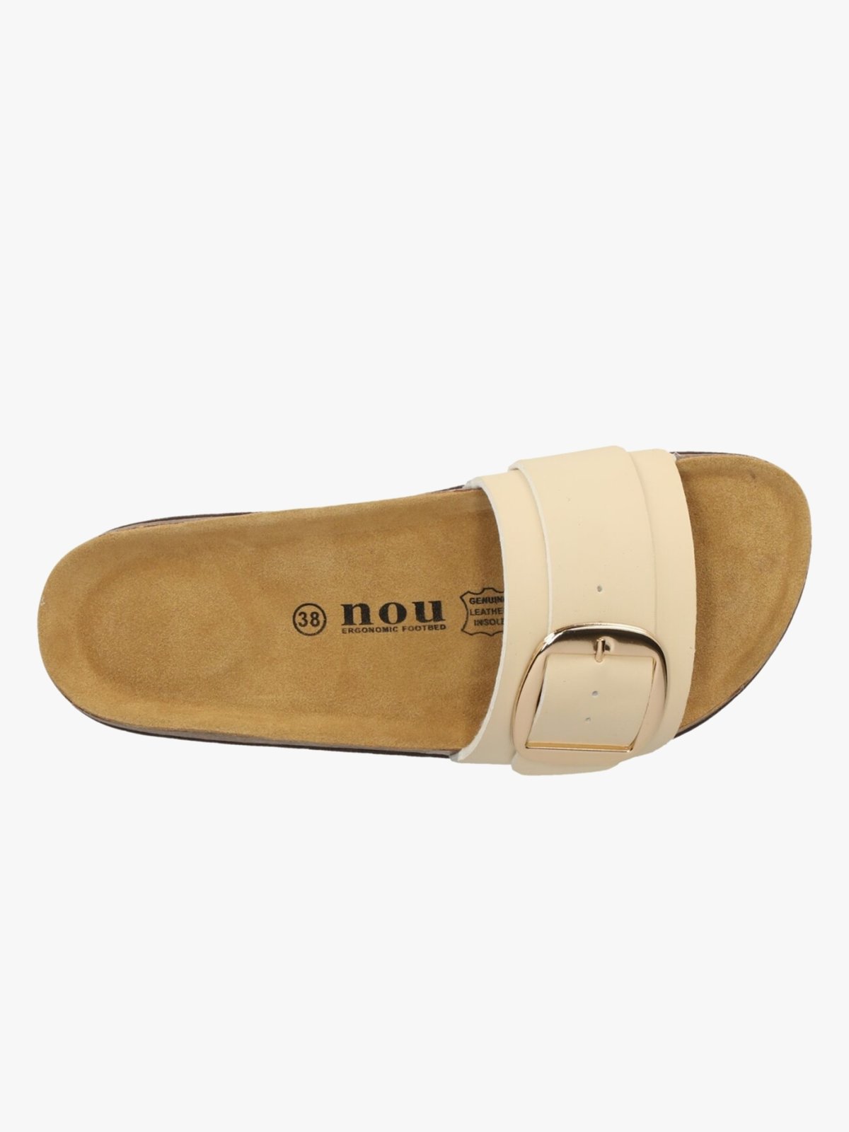 Nou Dreya Cork Sandal v2 Angora