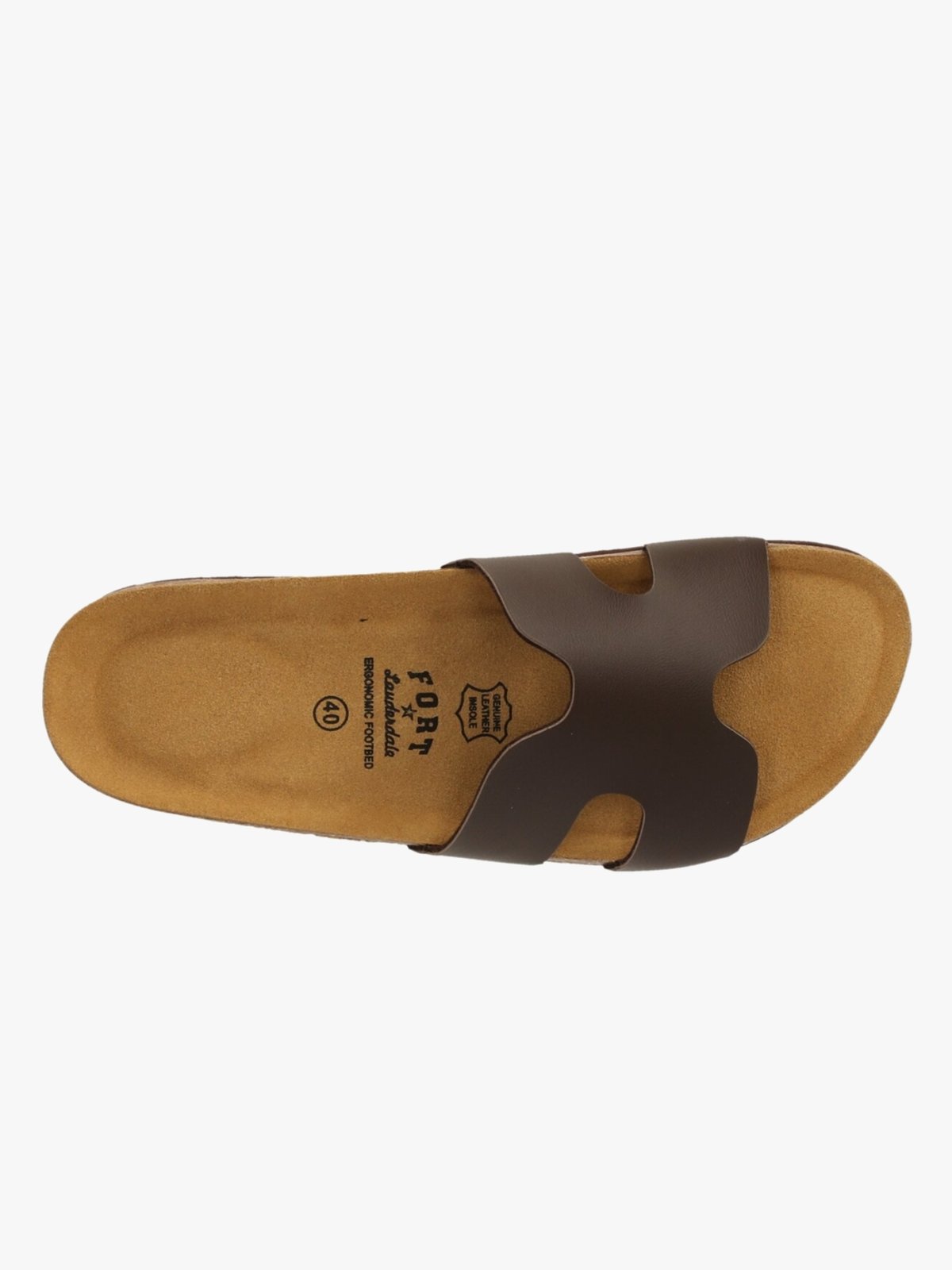 Nou Tinea Cork Sandal v2 Chocolate Brown