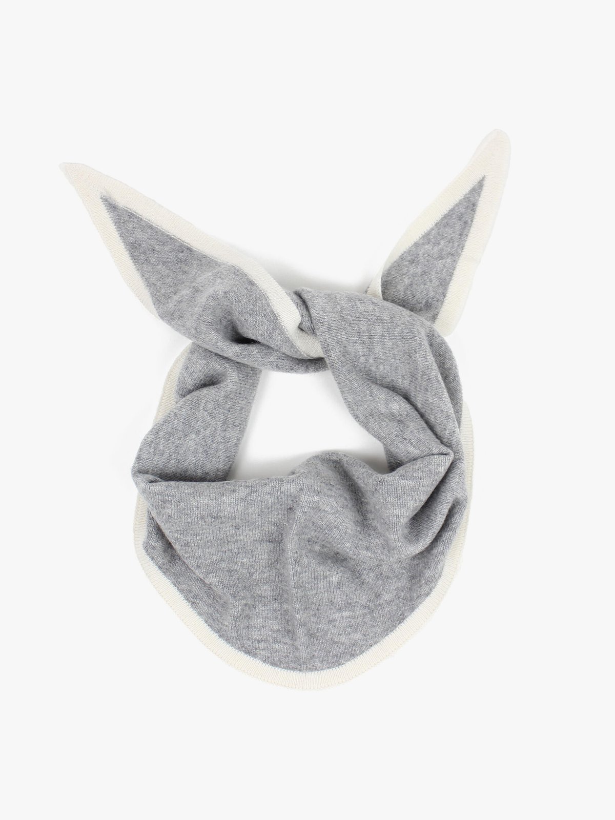 Nohr Studio Lara Duo Wool Cashmere Triangle Grå 05