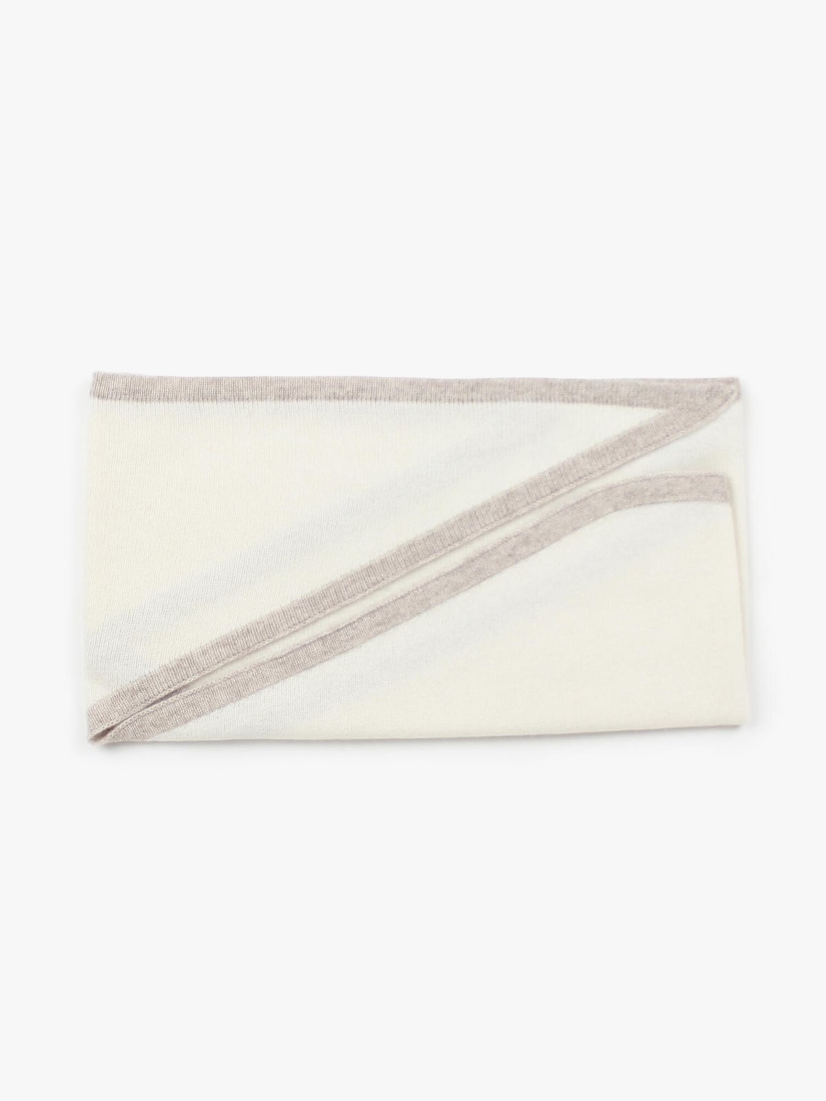 Nohr Studio Lara Duo Wool Cashmere Triangle Offwhite 11