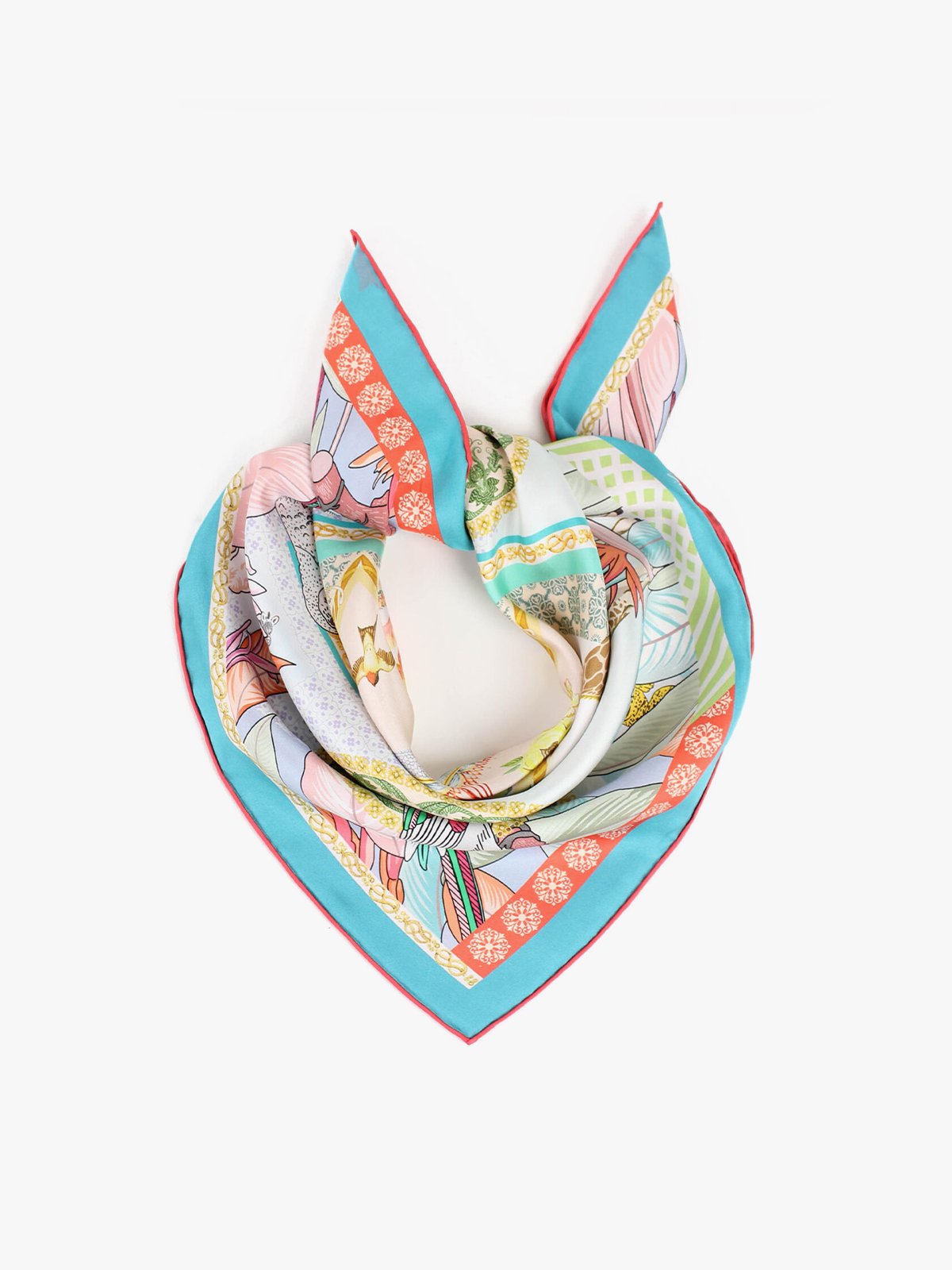 Nohr Studio Kristina Silkeskjerf 65 x 65 cm Rosa 55